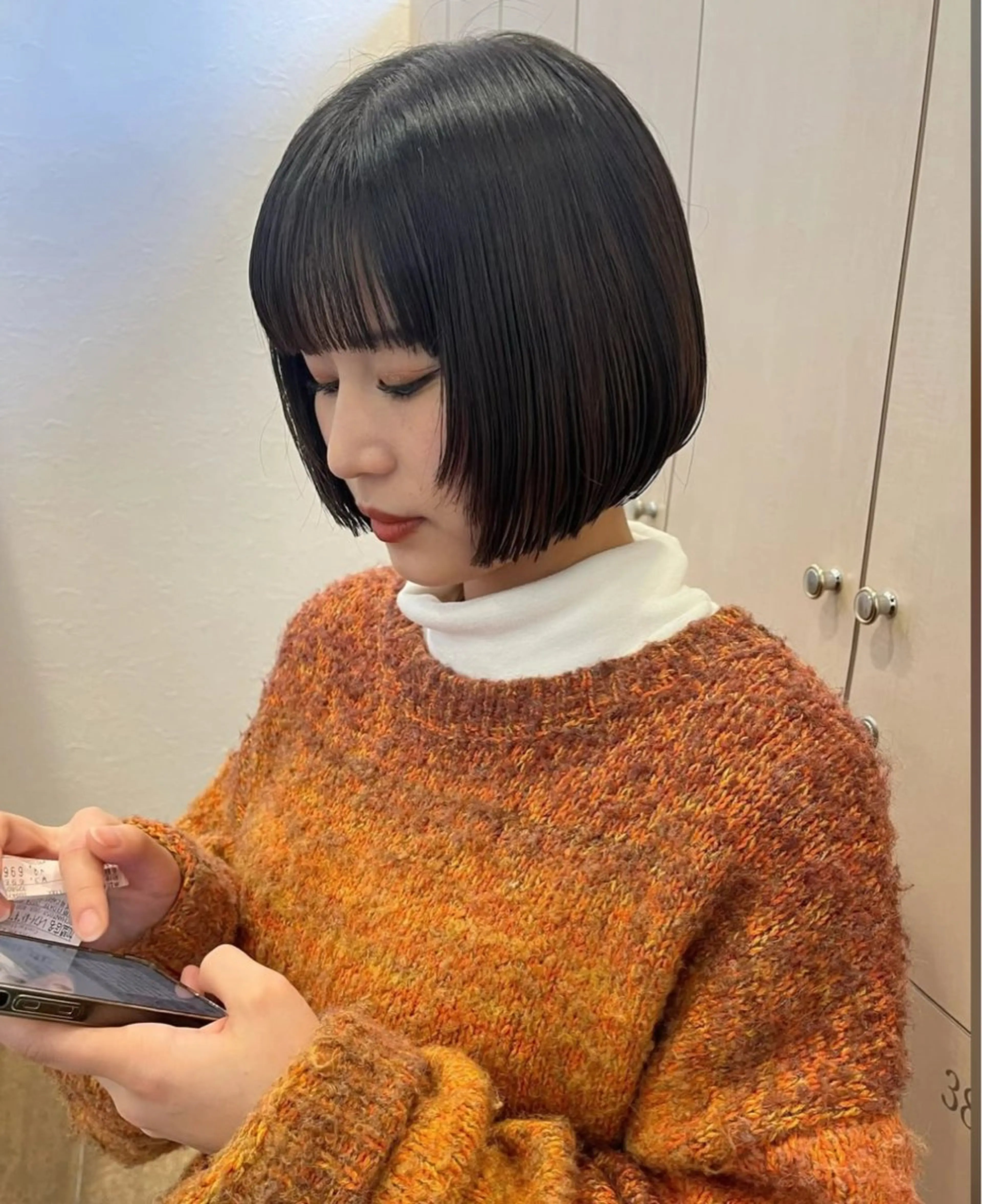 ショート ボブ カット Misaki/ レイヤー/ウルフのヘアスタイル