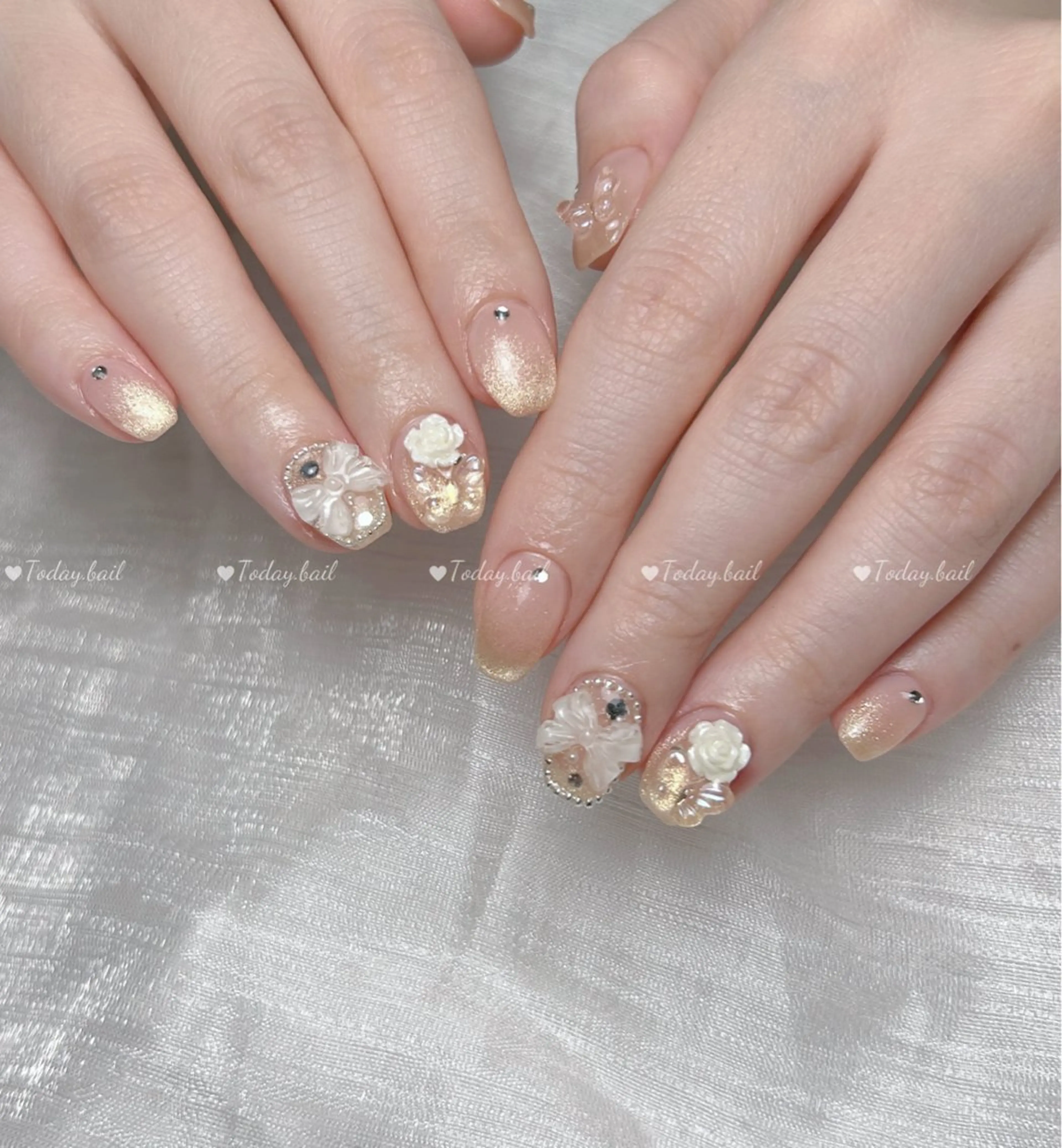 ネイル ハンドネイル 🎀Today nail💅のネイルデザイン