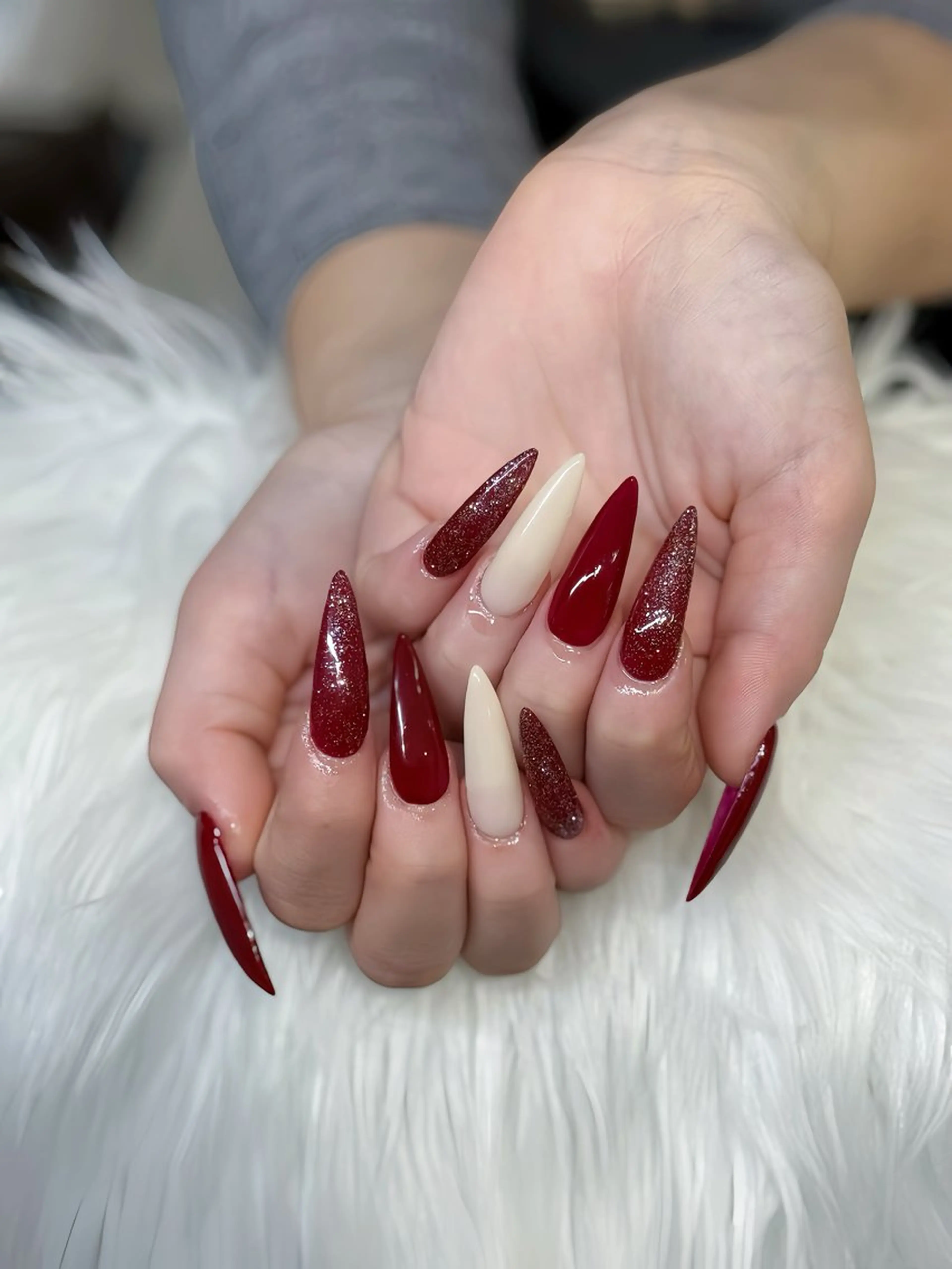 ハンドジェル チップ長さ出しワンカラー[オフ無]の写真