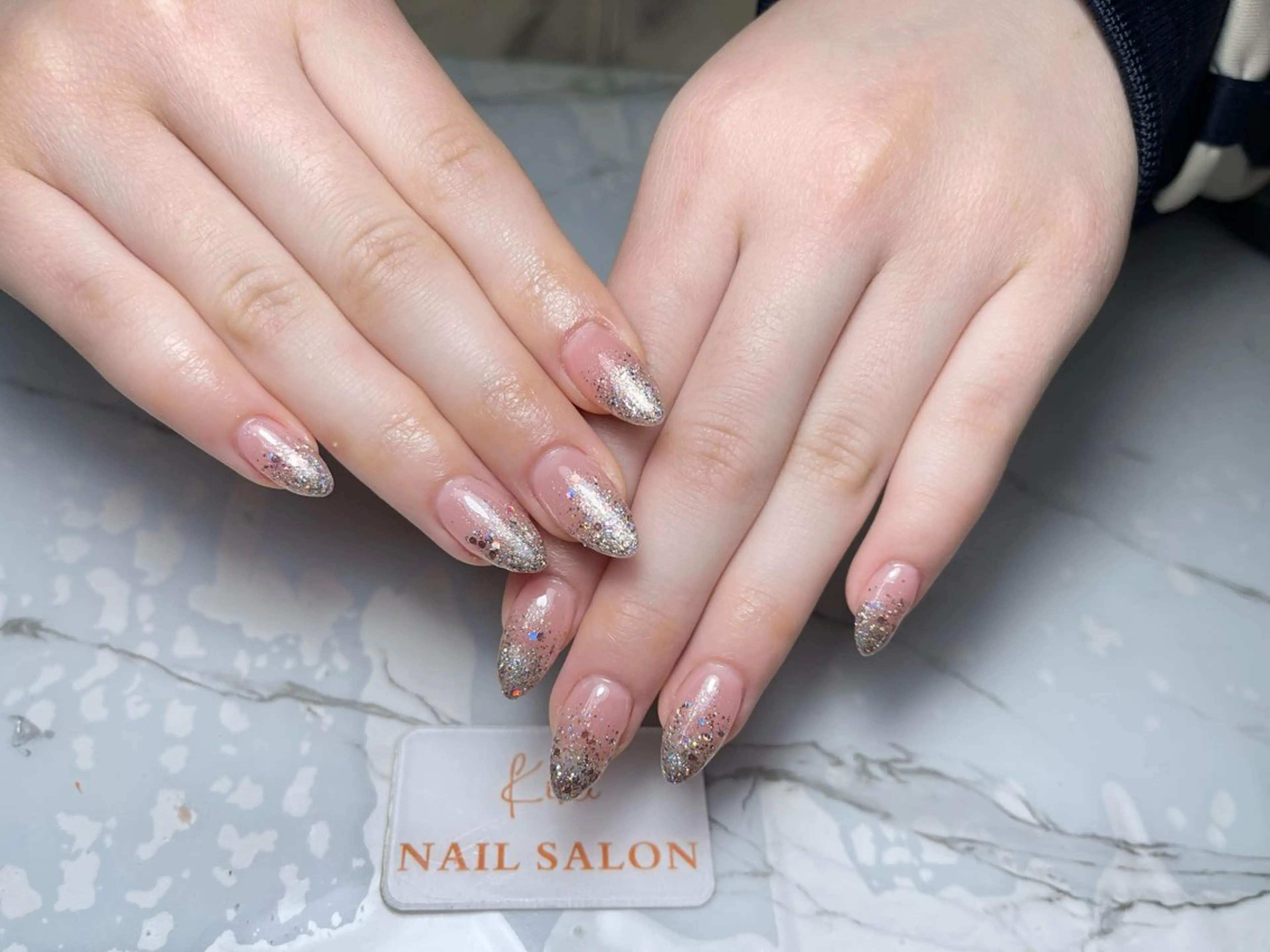 ネイル アートネイル フレンチネイル ジェルネイル グラデーション 韓国ネイル ハンドネイル ハンドケア さくら💮💮 【オフ無料】のネイルデザイン