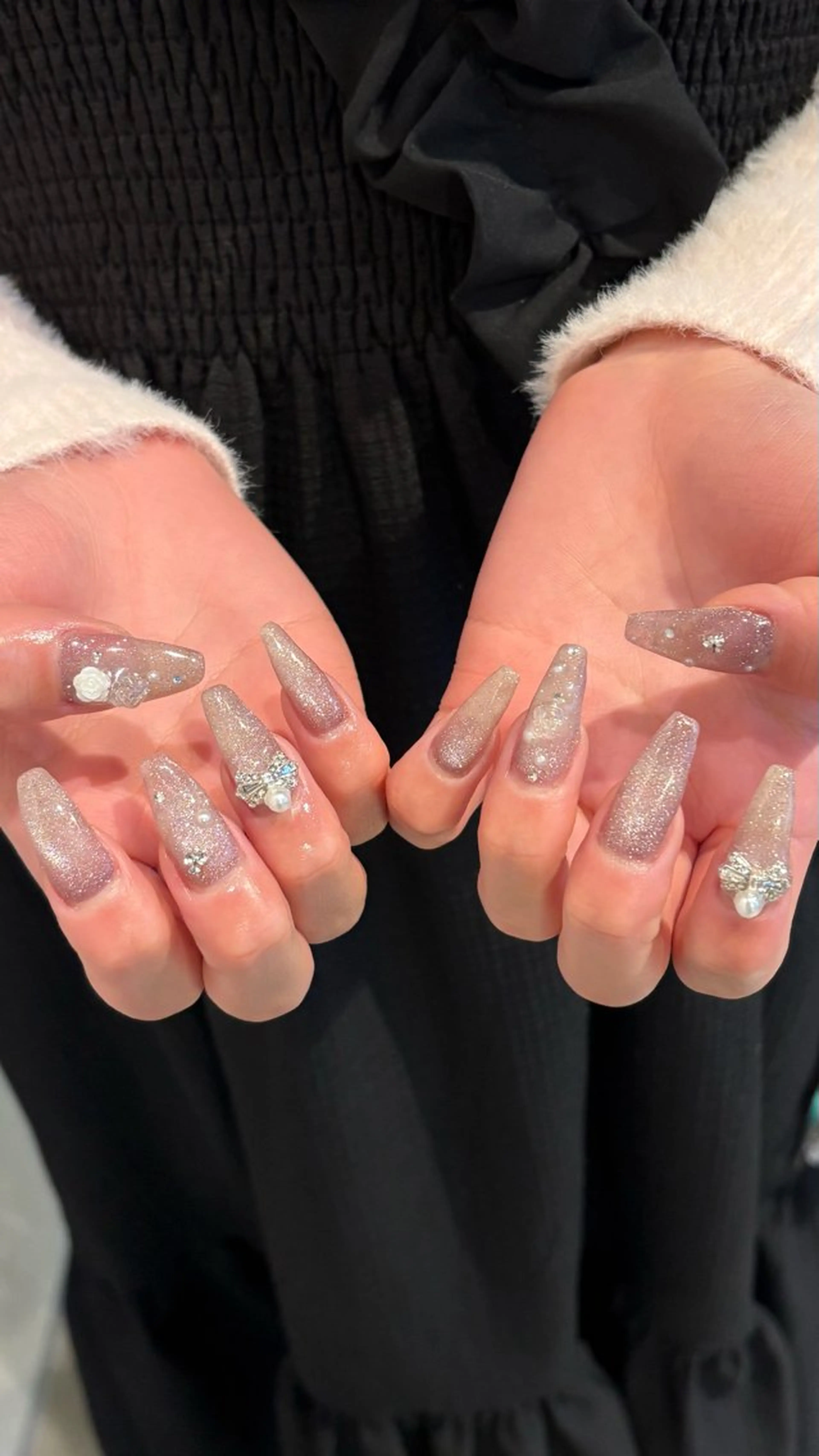 ネイル フラッシュネイル ハンドネイル tote. sumileのネイルデザイン