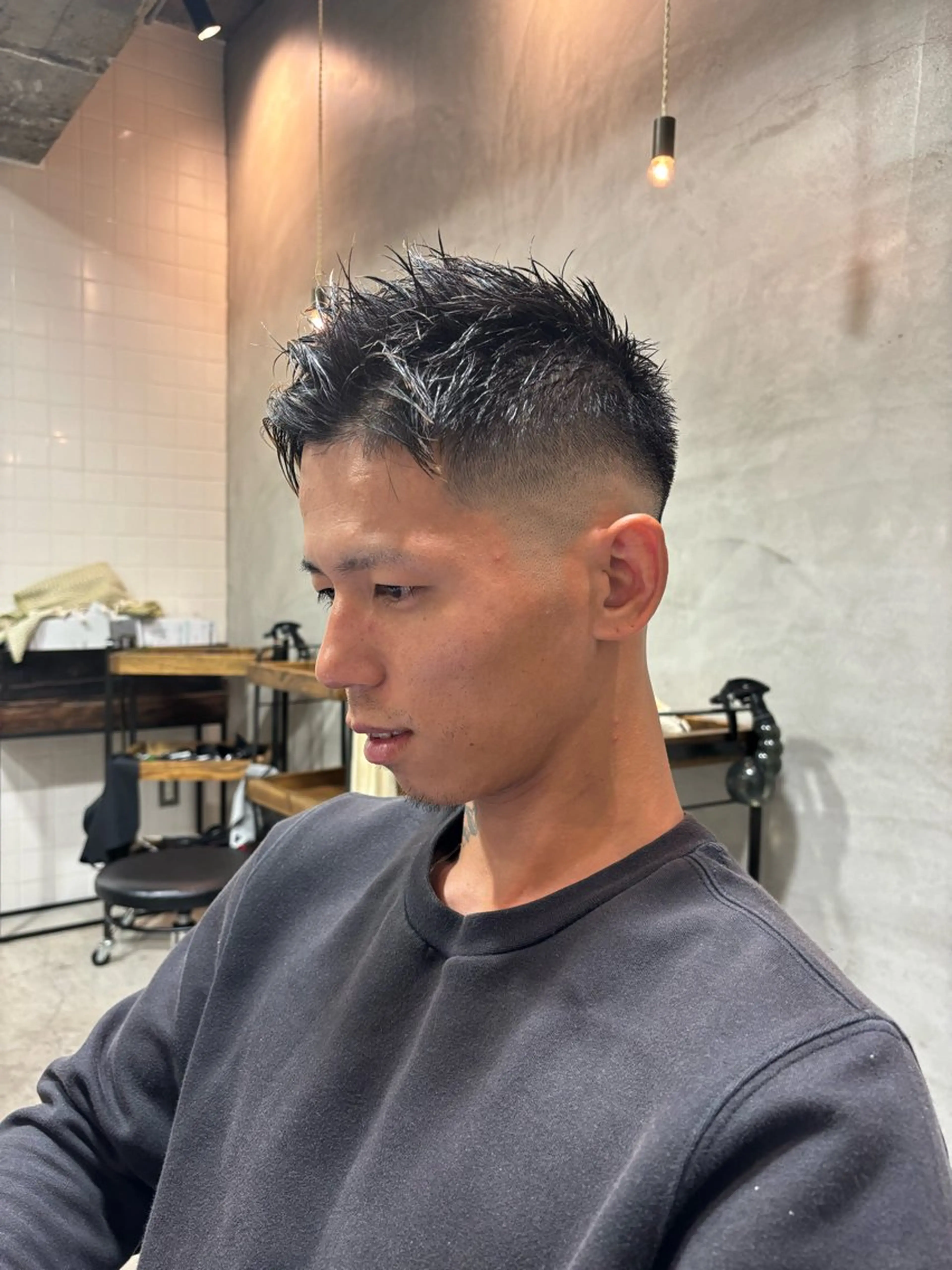 ショート 山田 綾乃/メンズカットのヘアスタイル