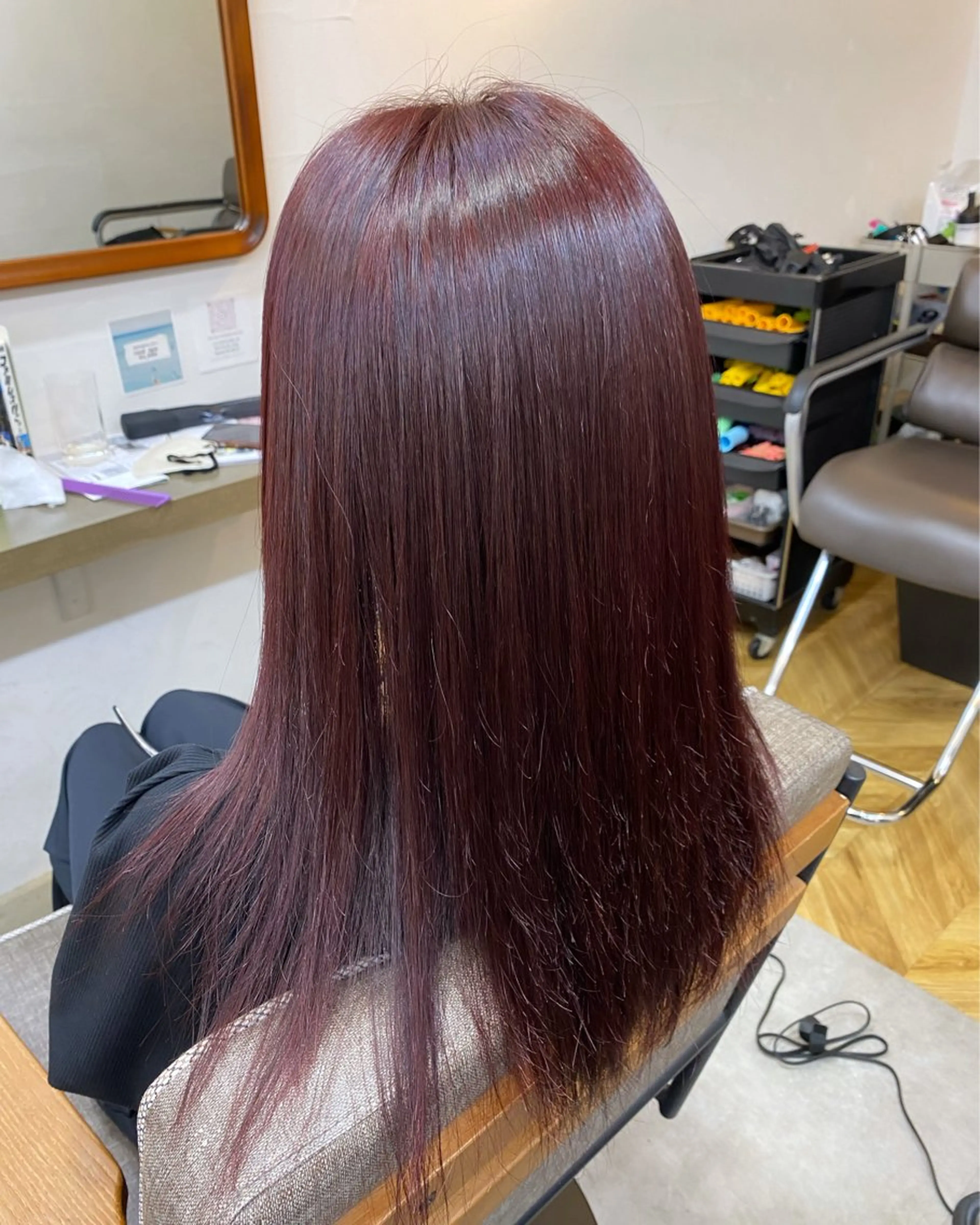 🎀最上級のサラツヤ美髪に🪄髪質改善シームレスストレート➕N.4STEPトリートメント(超音波アイロンサービス✨)の写真