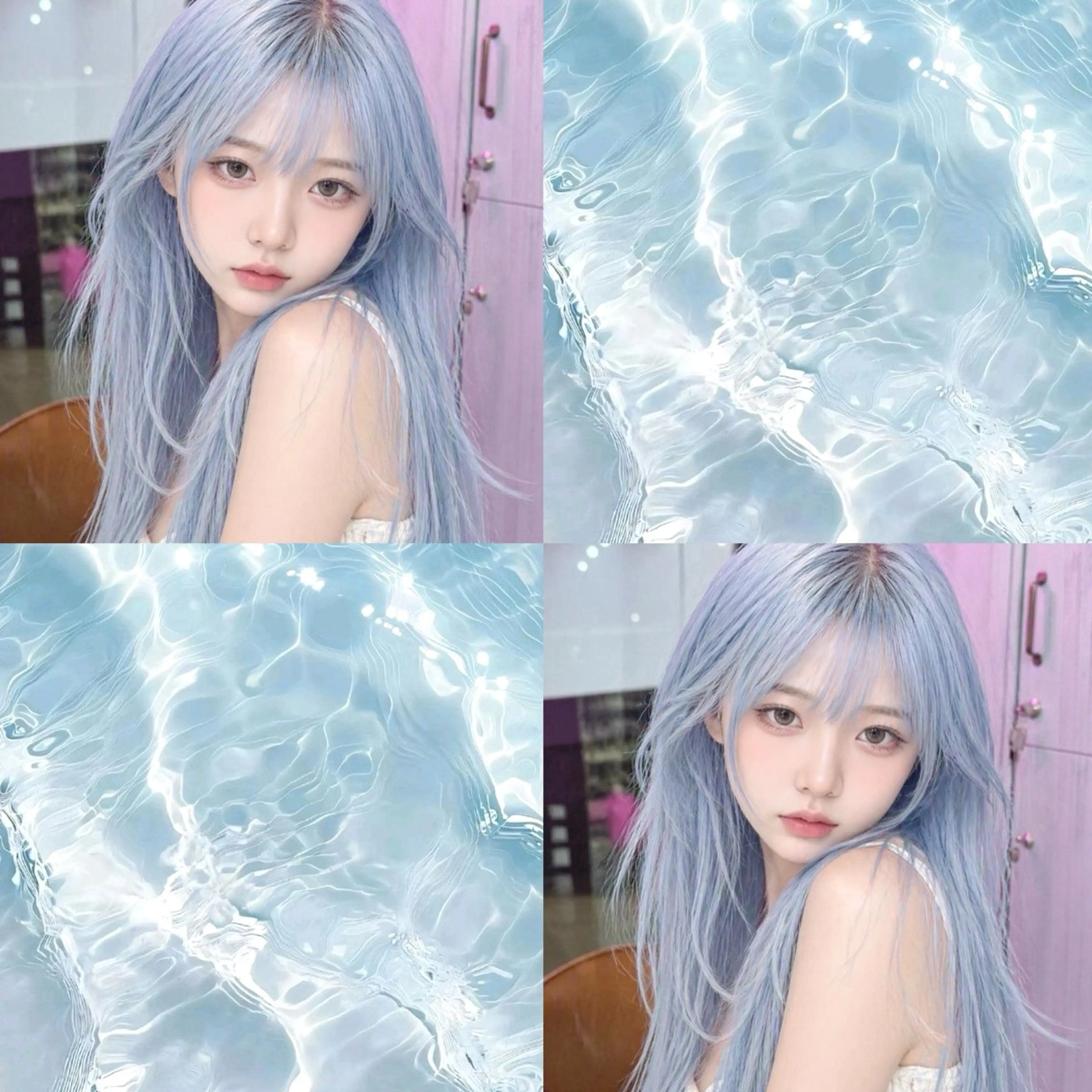 ロング ヘアカラー ブリーチ✖️レイヤー MANATO🎨🌈のヘアスタイル