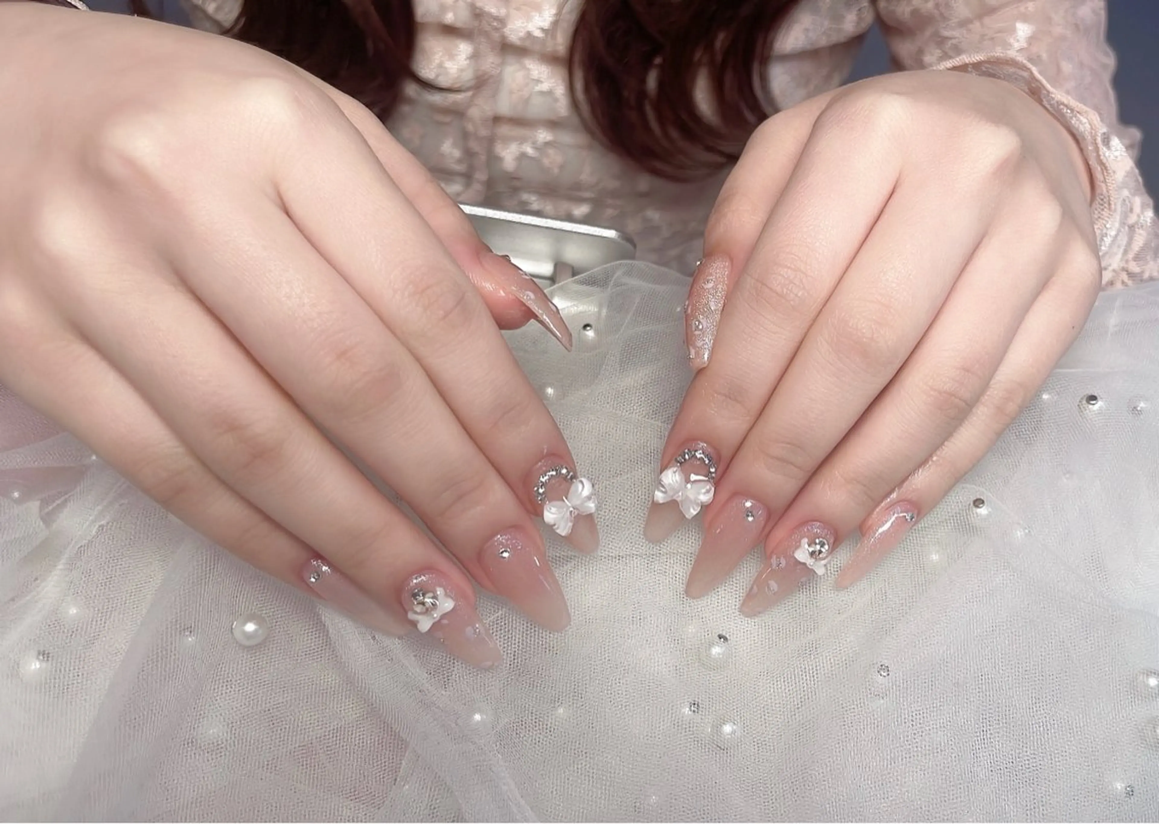 ネイル 渋谷T&B りお ロング無制限中💫のネイルデザイン