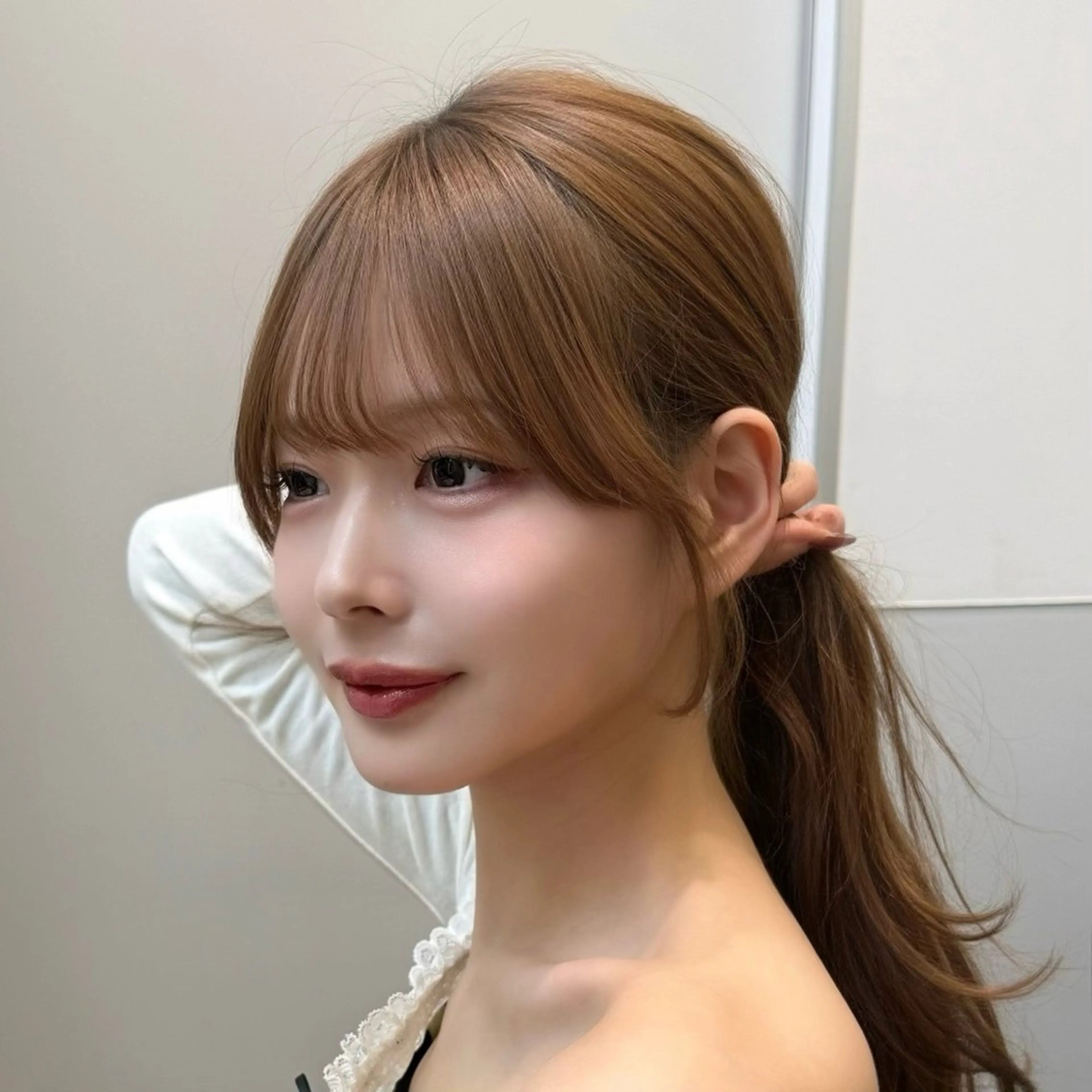 ミディアム カット トリートメント ️🫧レイヤーカット 銀座/れいか️️🫧のヘアスタイル