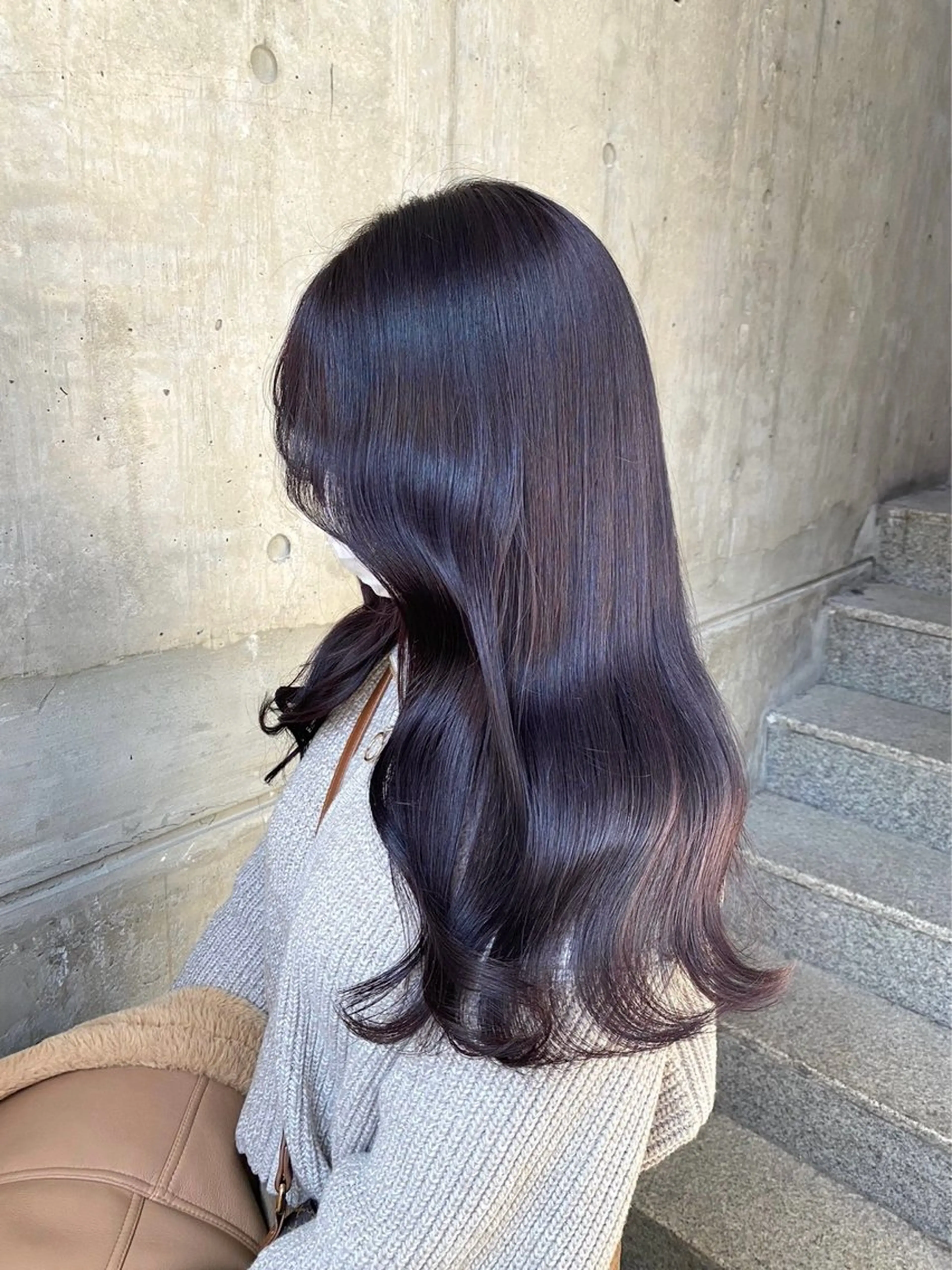 セミロング カラー カット ヘアカラー トリートメント 大人っぽ♡上品な暖色 ♡ブリーチなし♡のヘアスタイル