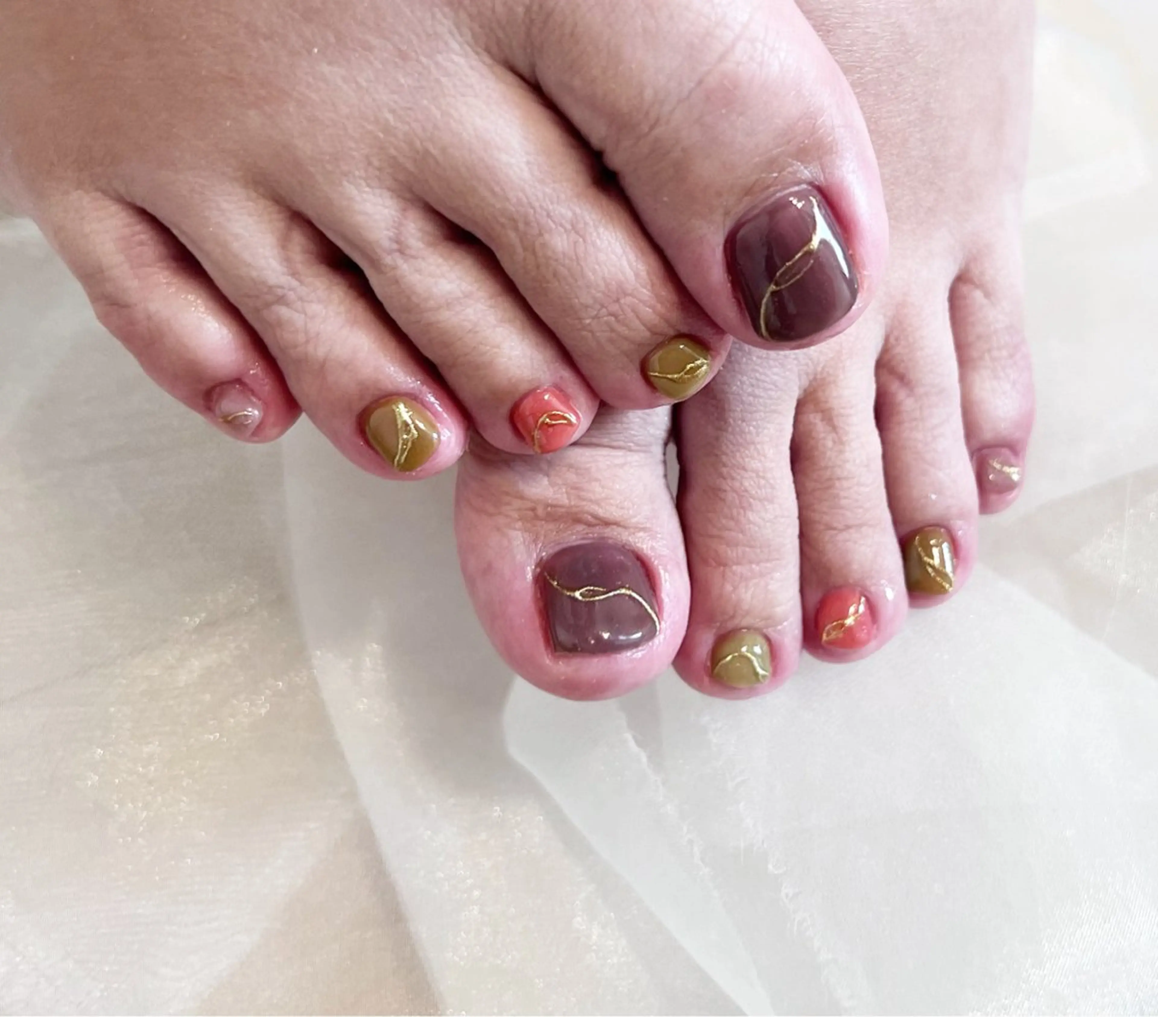 ネイル フットネイル charmant nailのネイルデザイン