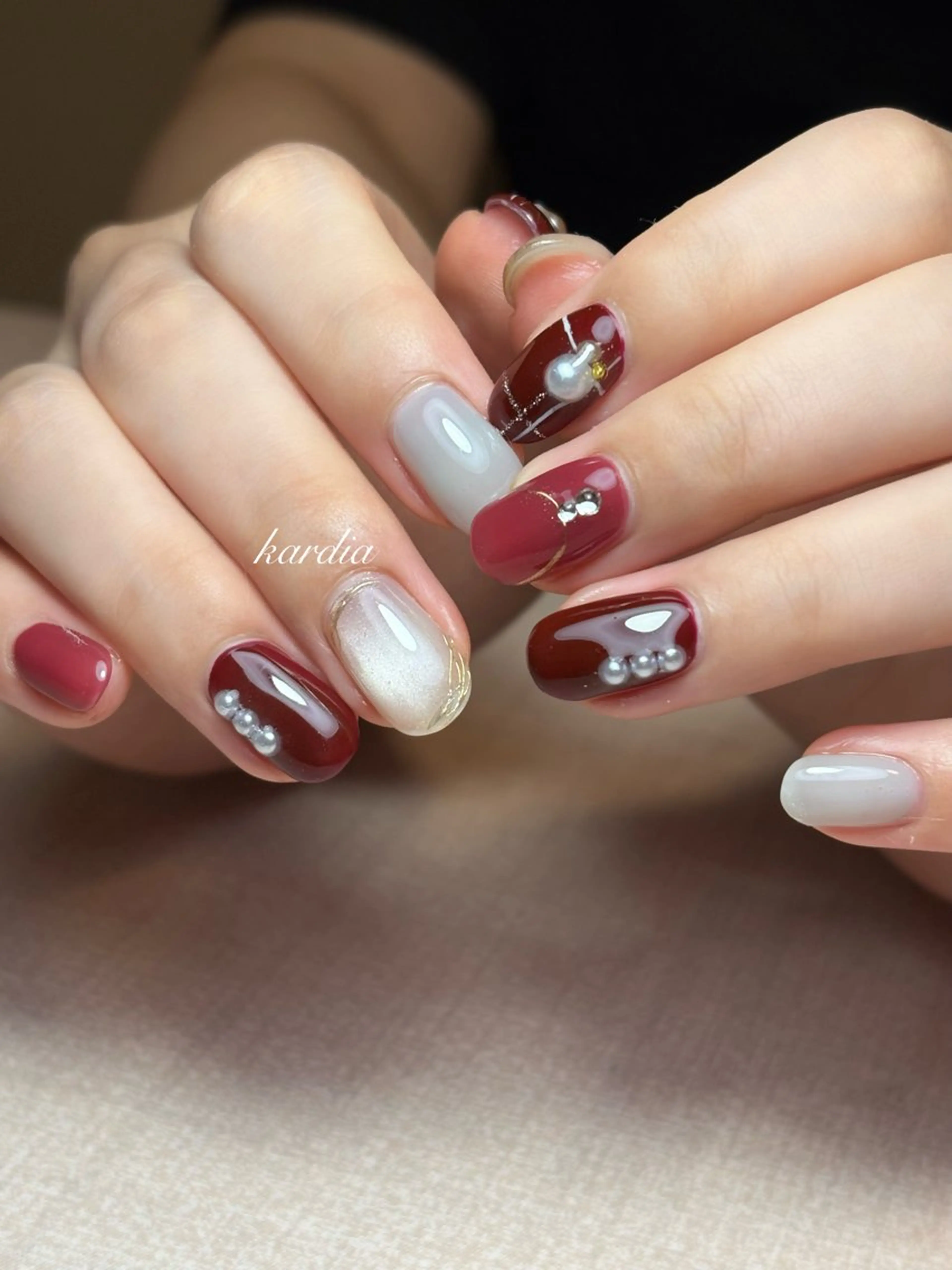 ネイル καρδιά -ｶﾙﾃﾞｨｱ-のネイルデザイン