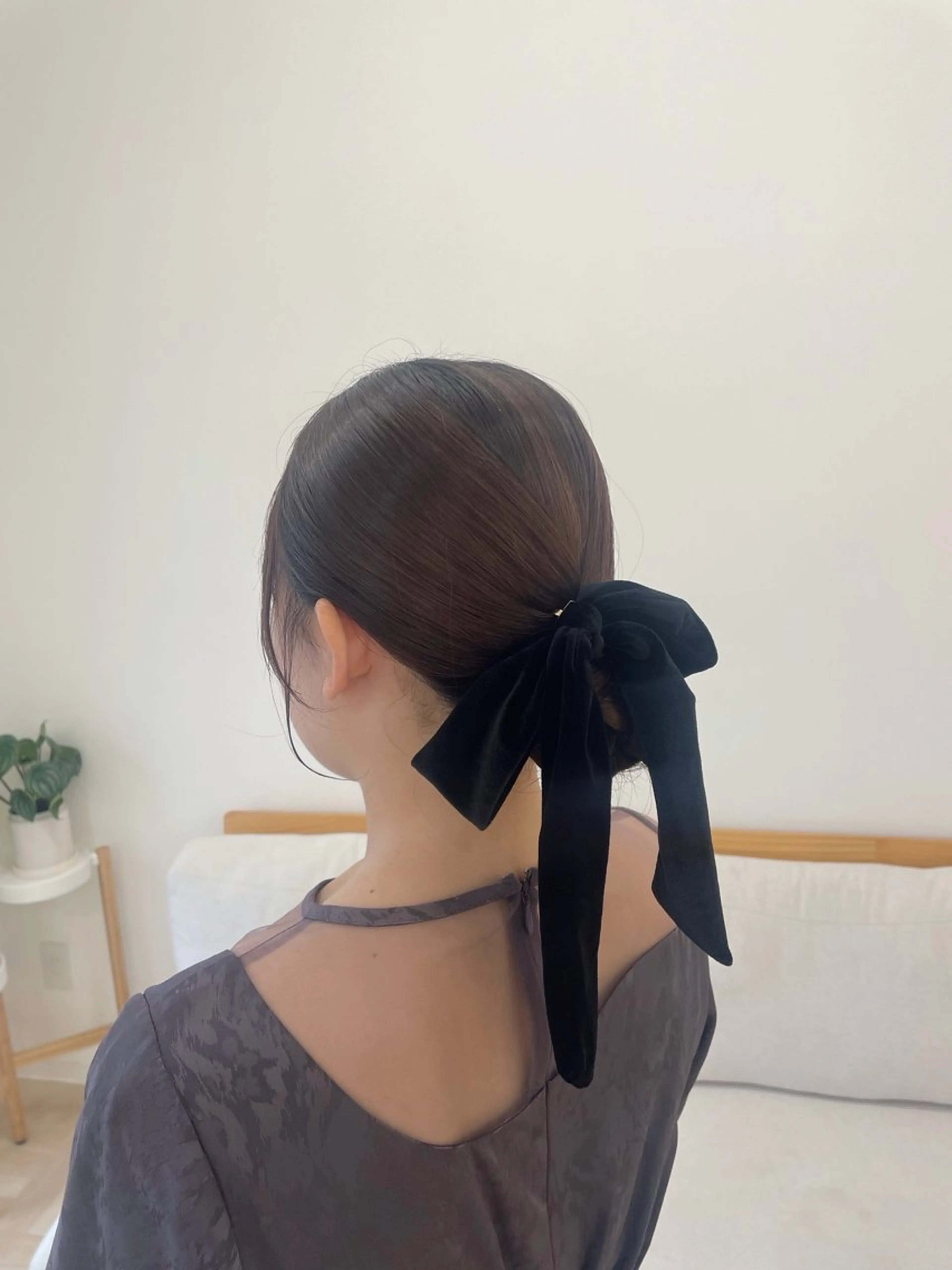 ミディアム 川下 葉音のヘアスタイル