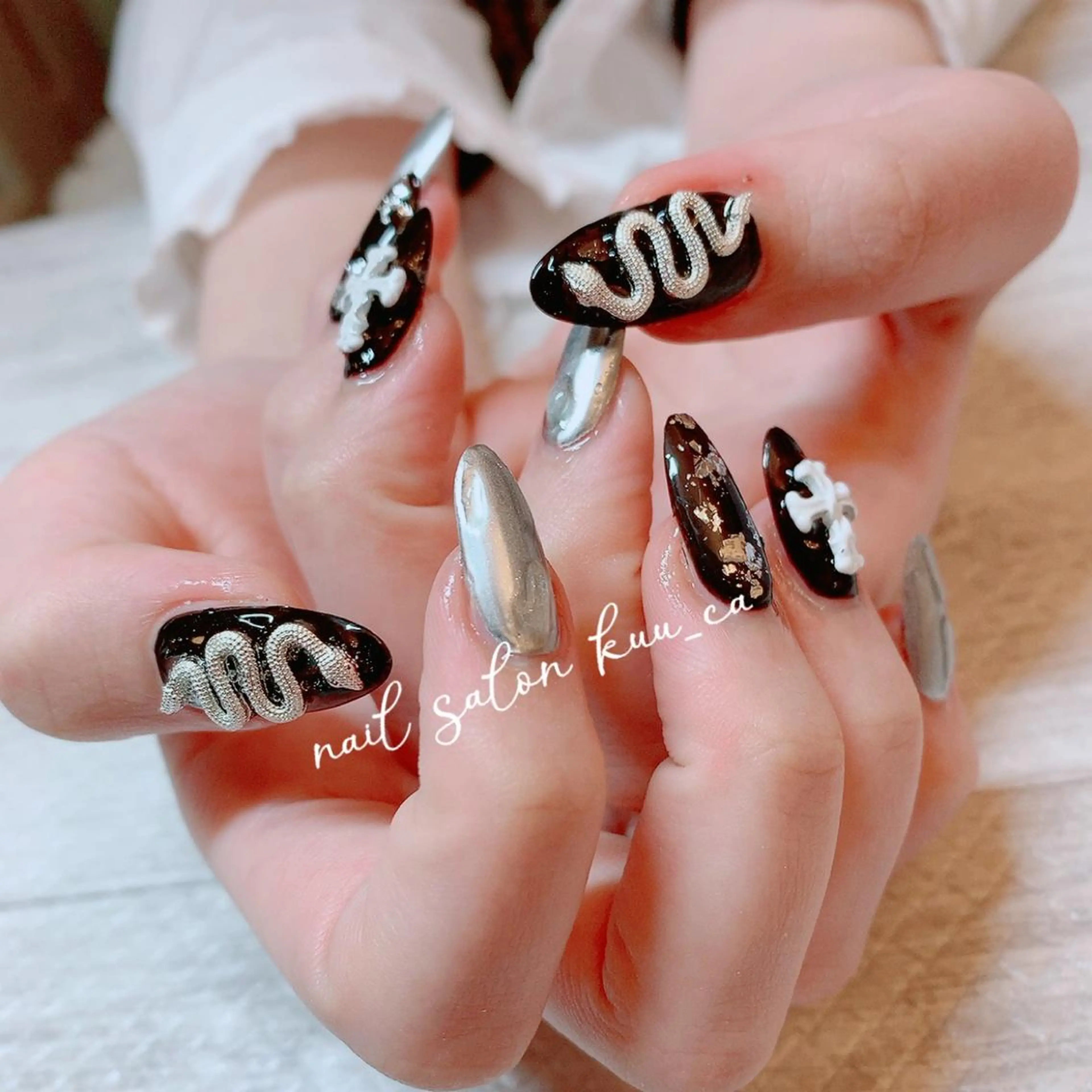 ネイル ハンドネイル nail salon kuu_caのネイルデザイン