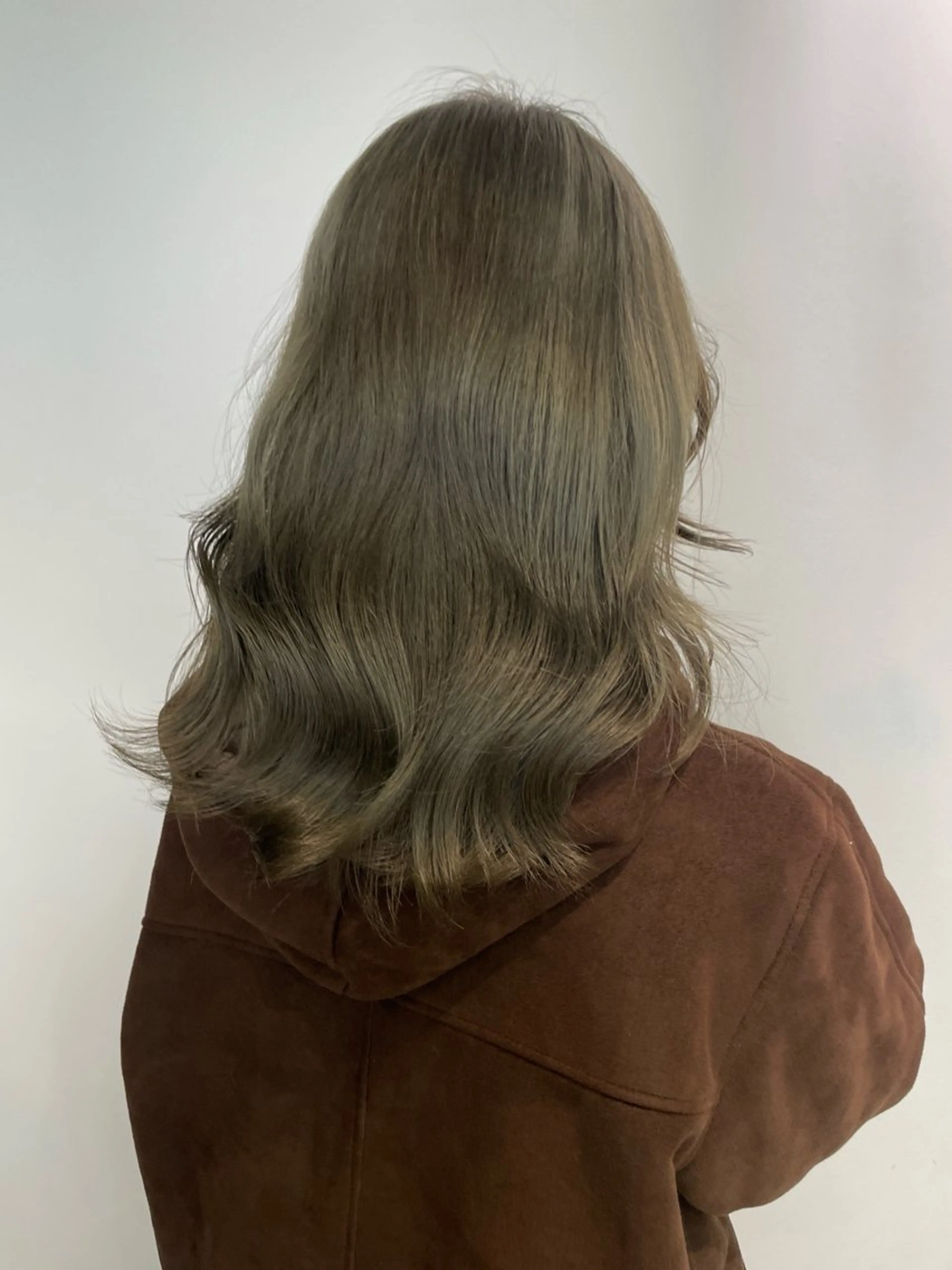 艶と柔らかさW実現🌱オリーブカラー+Aujuaトリートメントの写真