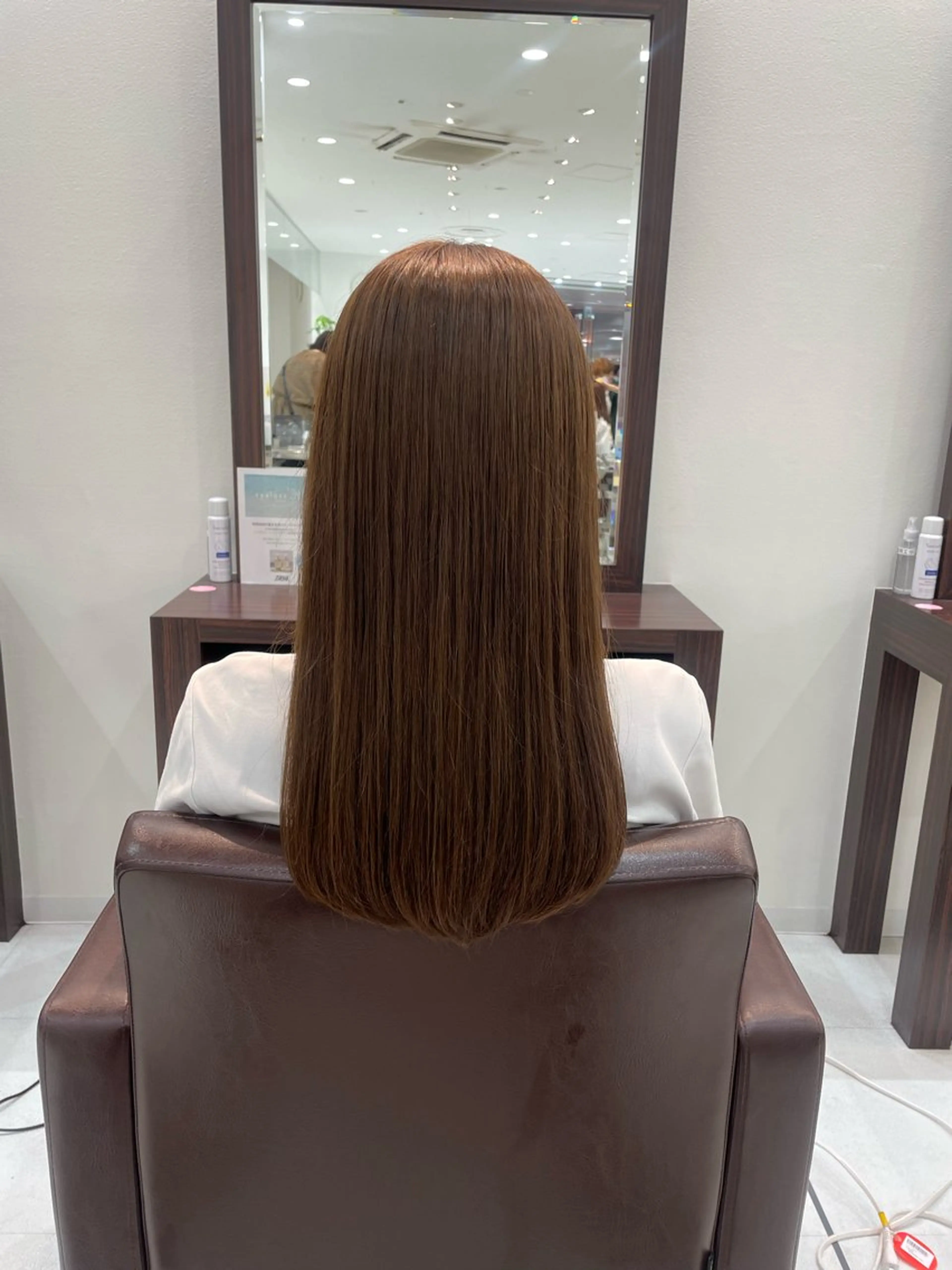 ロング カラー アッシュ ベージュカラー 透明感カラー 【千葉駅南口歩1分】 MAKAのヘアスタイル