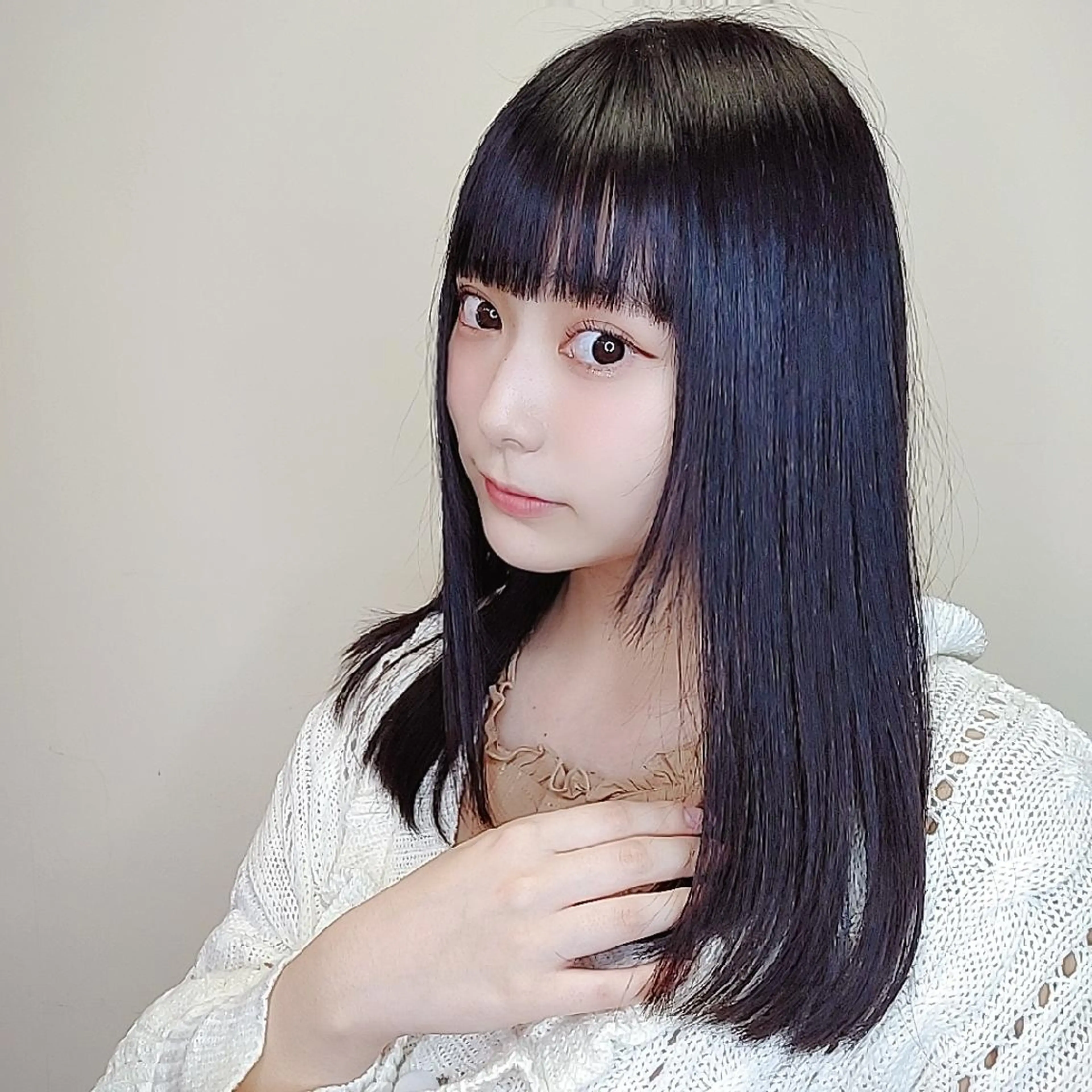 セミロング 髪質改善 トリートメント ハネエクステ表参道/ 羽エクステSpicaのヘアスタイル