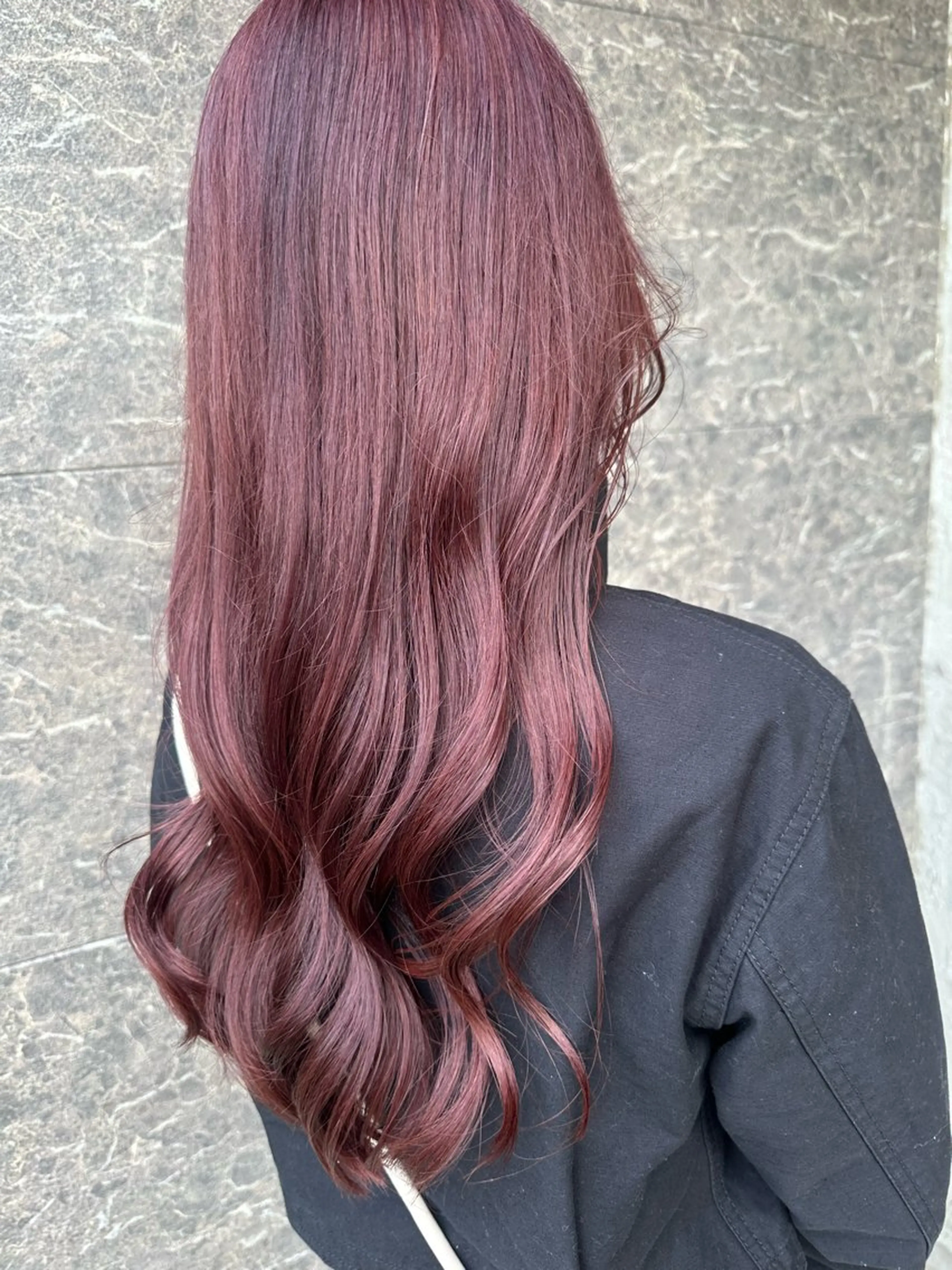 ロング 韓国風ヘア カット ヘアカラー トリートメント 🫧鈴木 遥夏🫧のヘアスタイル