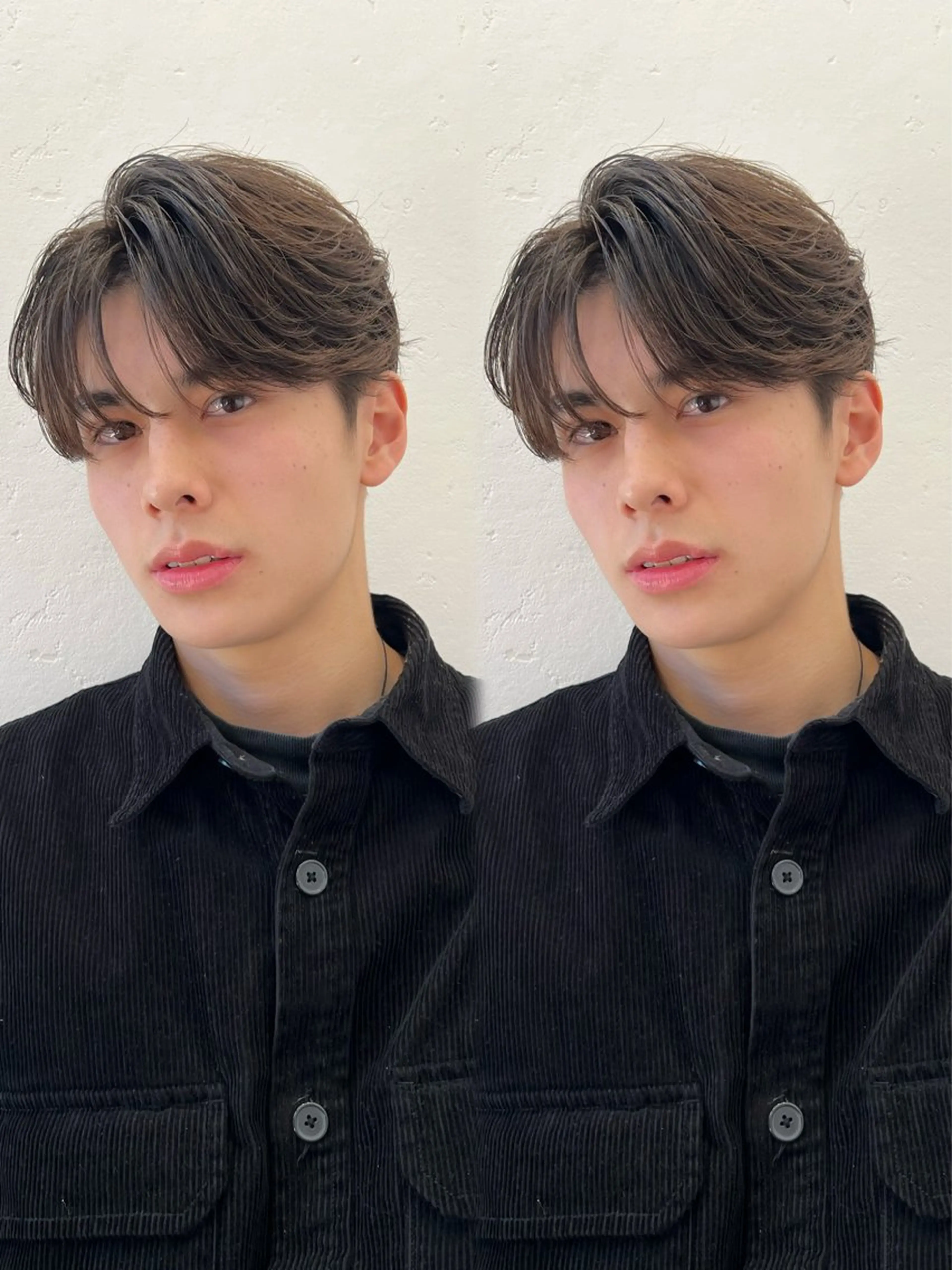 メンズ 🔷メンズフェザー スタイル🔹竹内凌のヘアスタイル