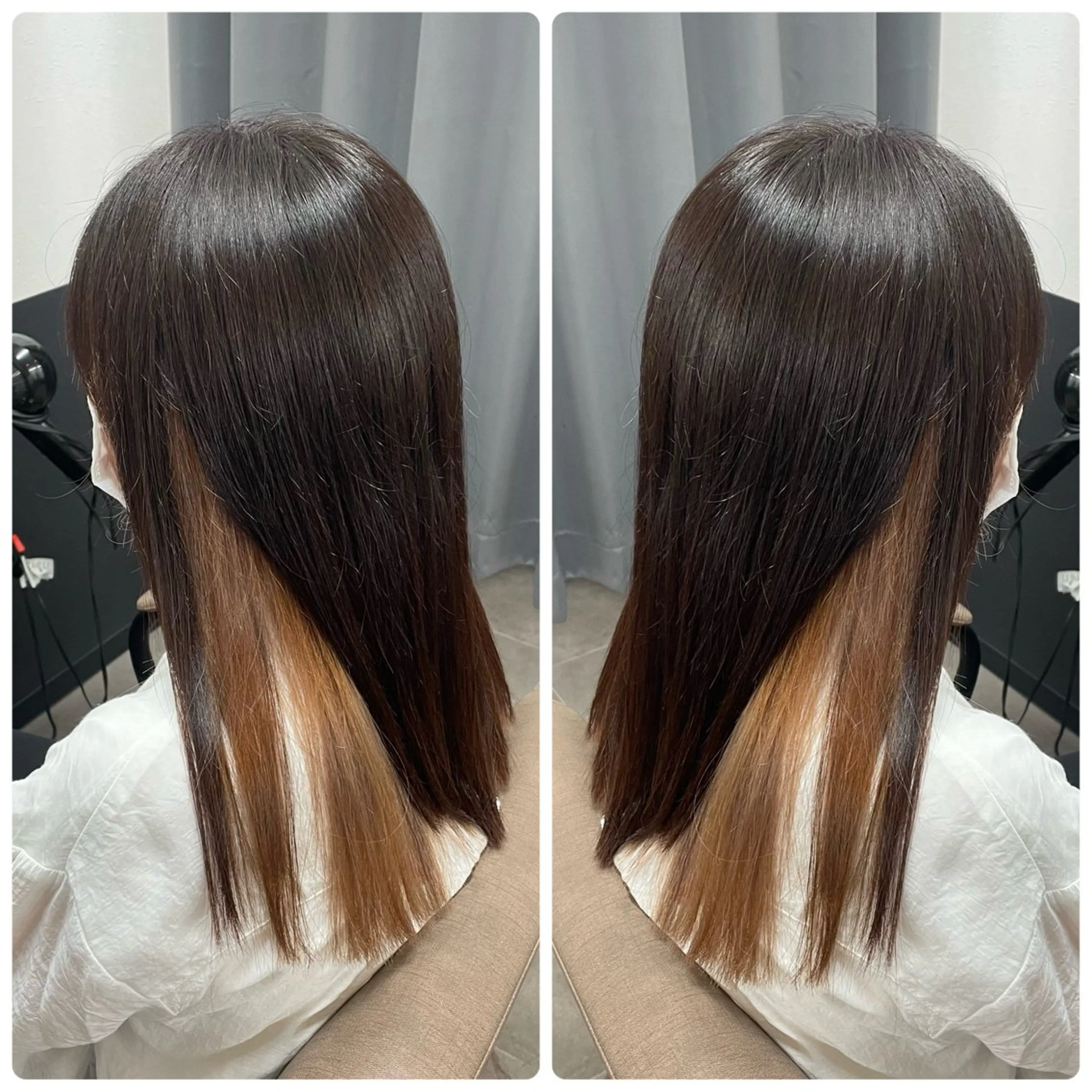 カット✂️インナーカラー(ブリーチ込)🩷3stepトリートメント🫧の写真