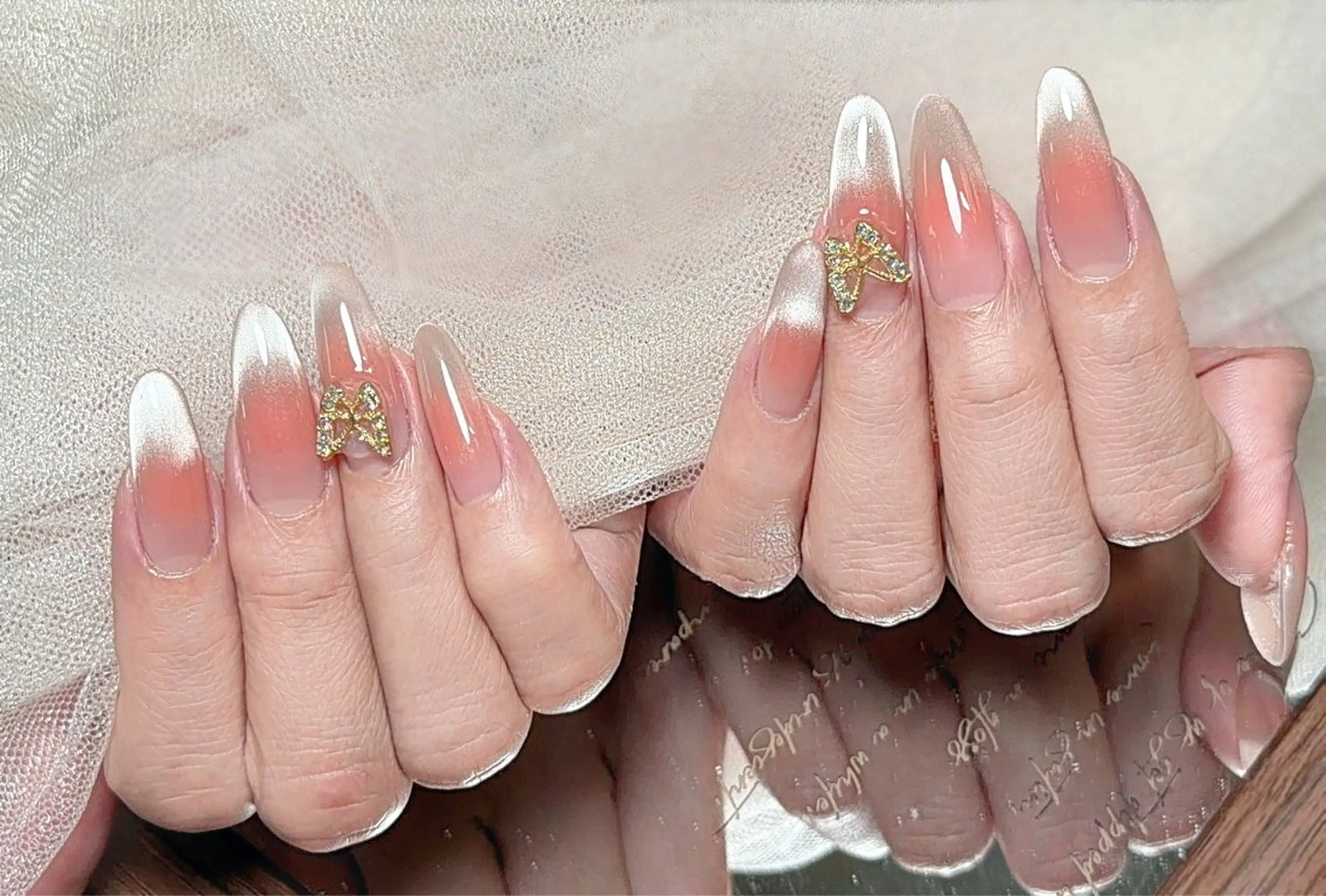 ネイル 長さ出し ハンドネイル Ayumi nails川崎店のネイルデザイン