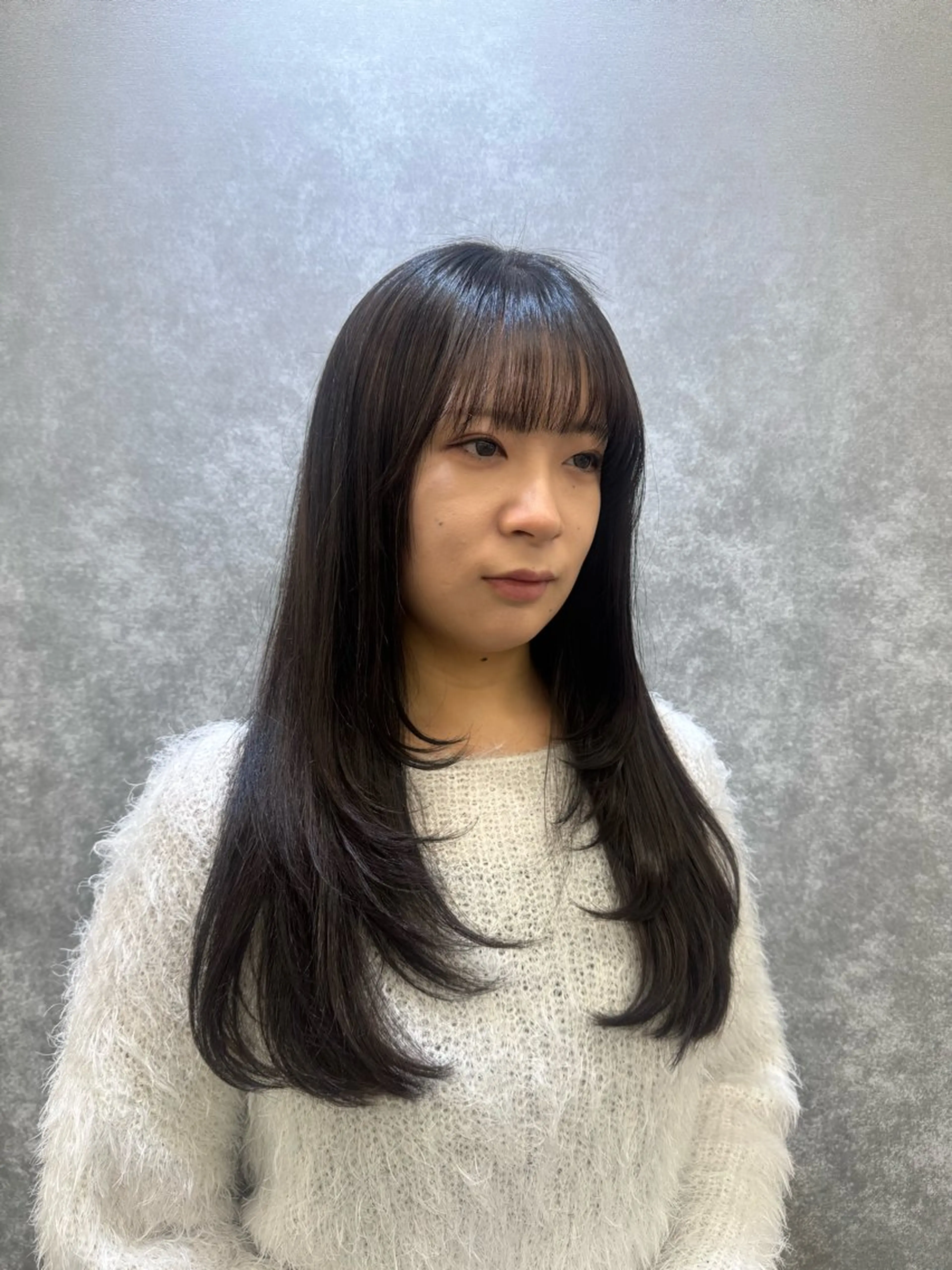 ロング カラー レイヤーカット カット ヘアカラー トリートメント 🕯コバ/レイヤー/ 美髪縮毛🕯のヘアスタイル