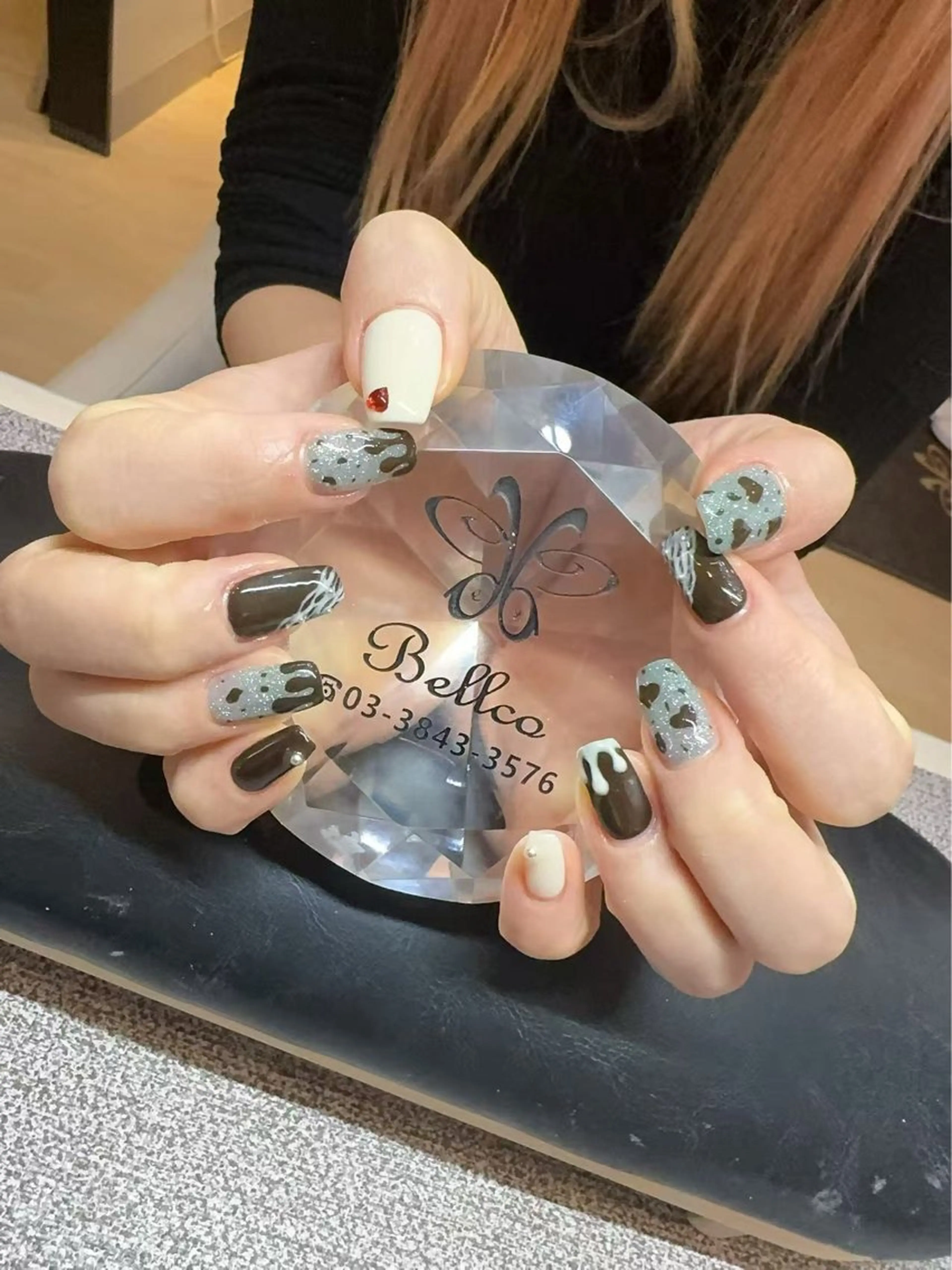 ネイル バレンタイン ベラッコ所属・ネイルサロン ベラッコのネイルデザイン