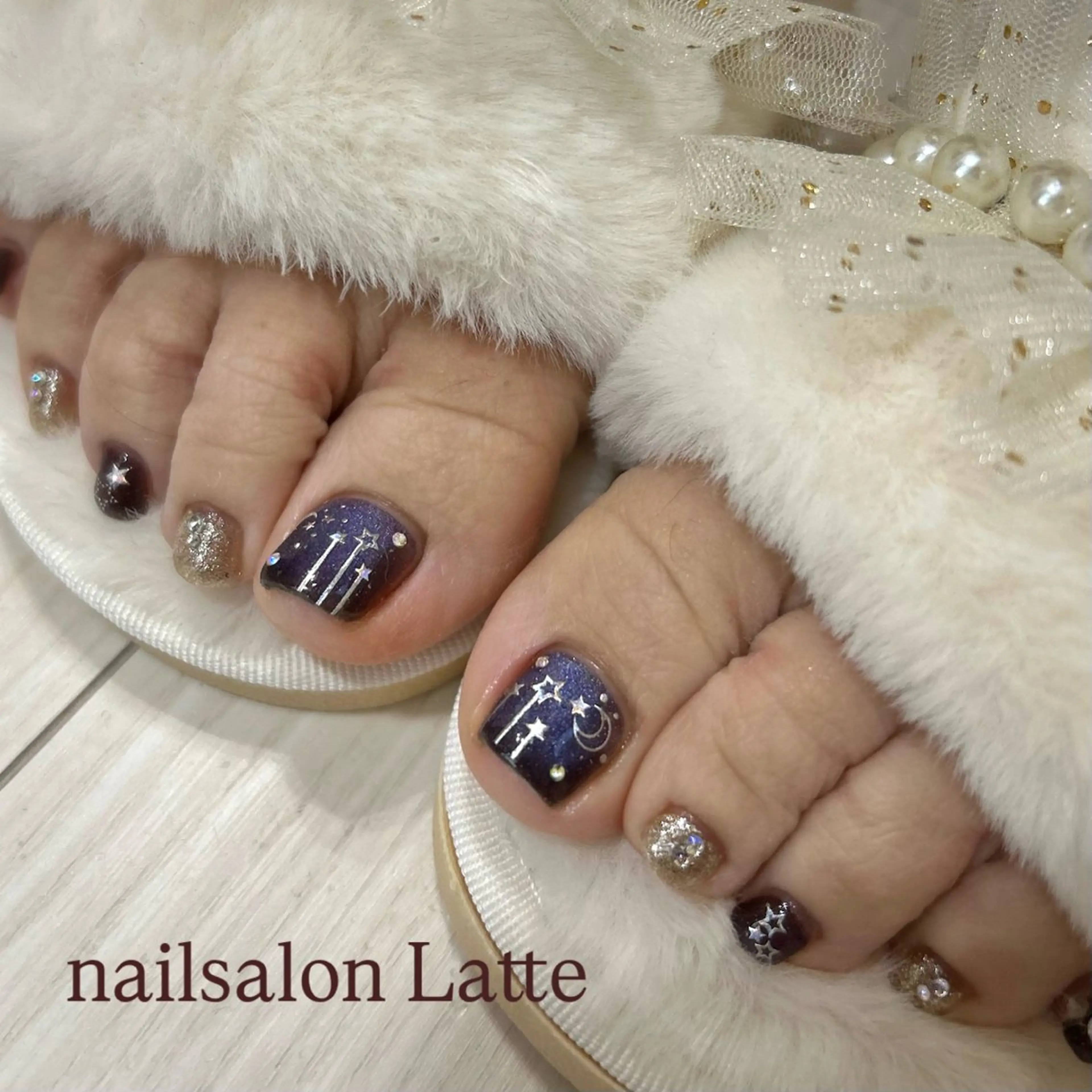 ネイル Nailsalon Latteのネイルデザイン