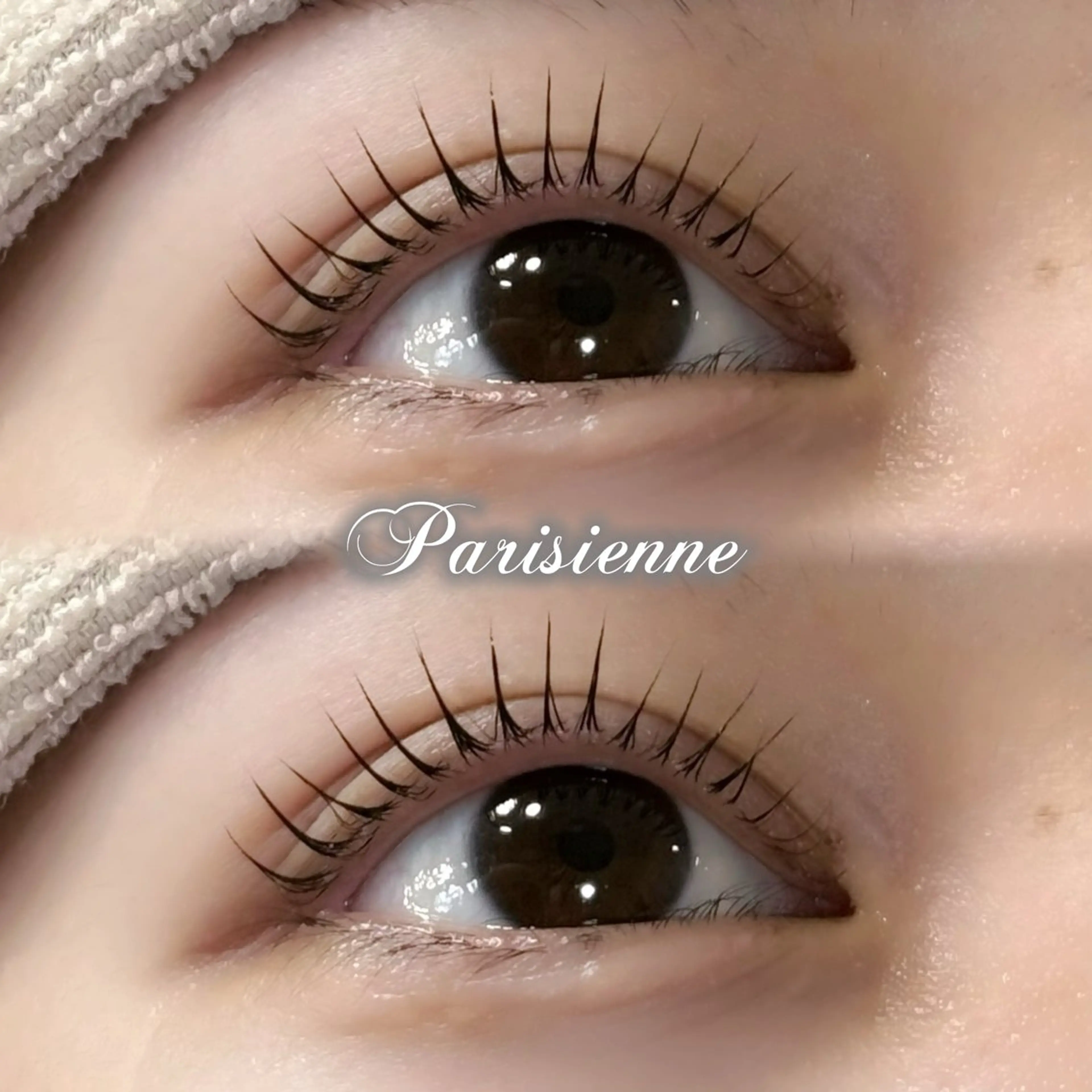マツエク・マツパ yui🖤/パリ ジェンヌ/束感まつ毛のマツエク・マツパデザイン