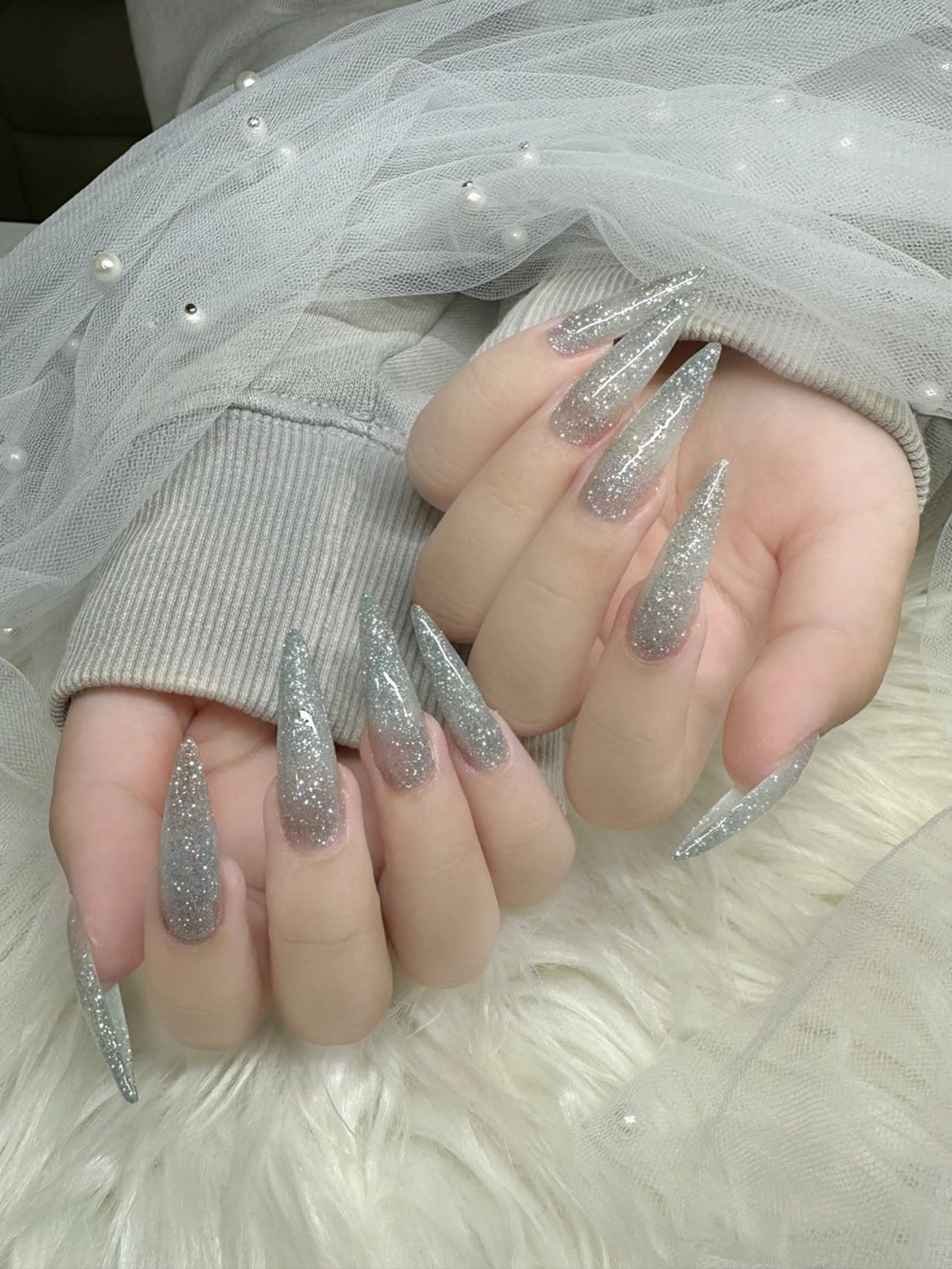 ネイル MoriseNail Jr研修💜はるかのネイルデザイン