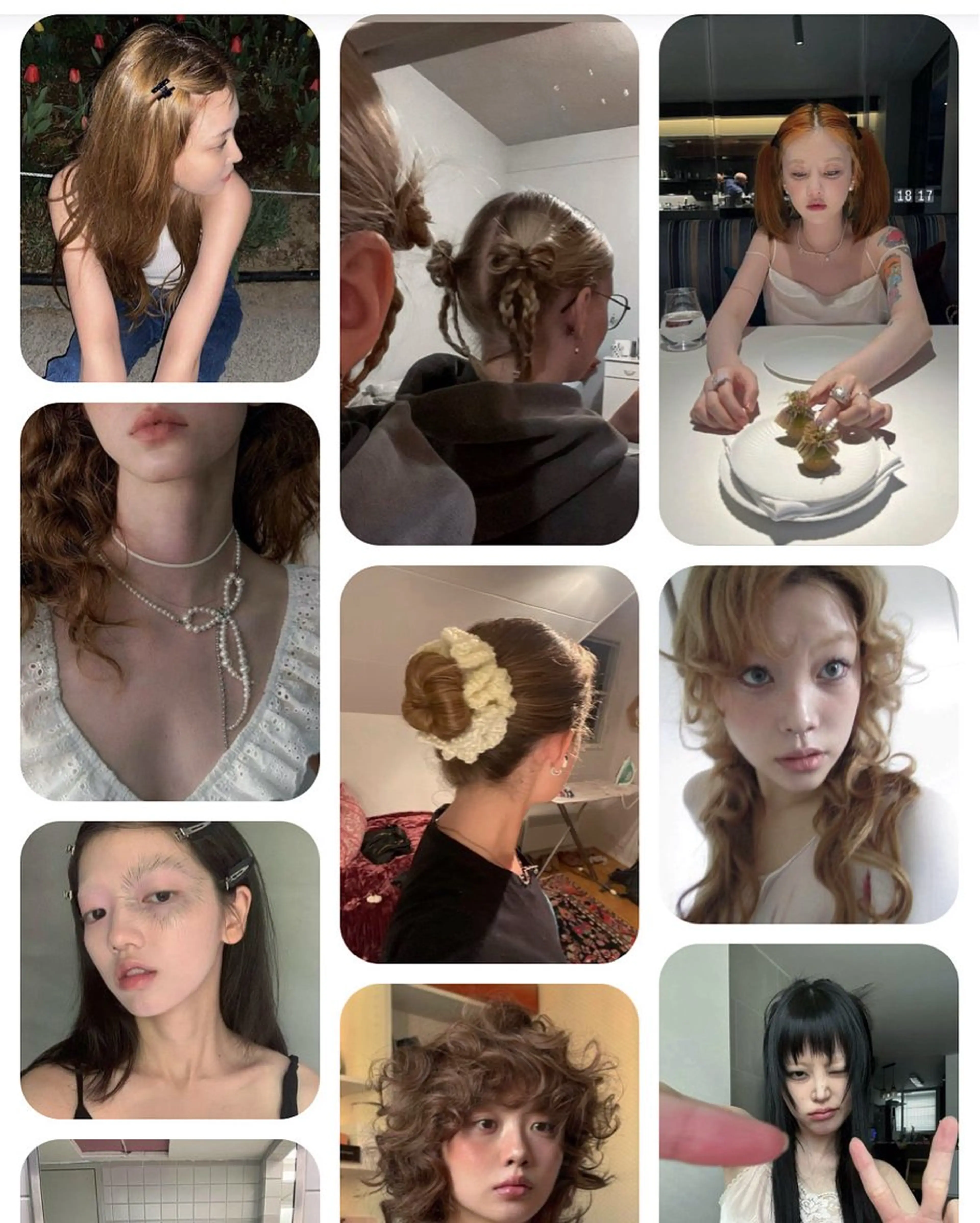 ロング カラー SIKI ゆうのヘアスタイル