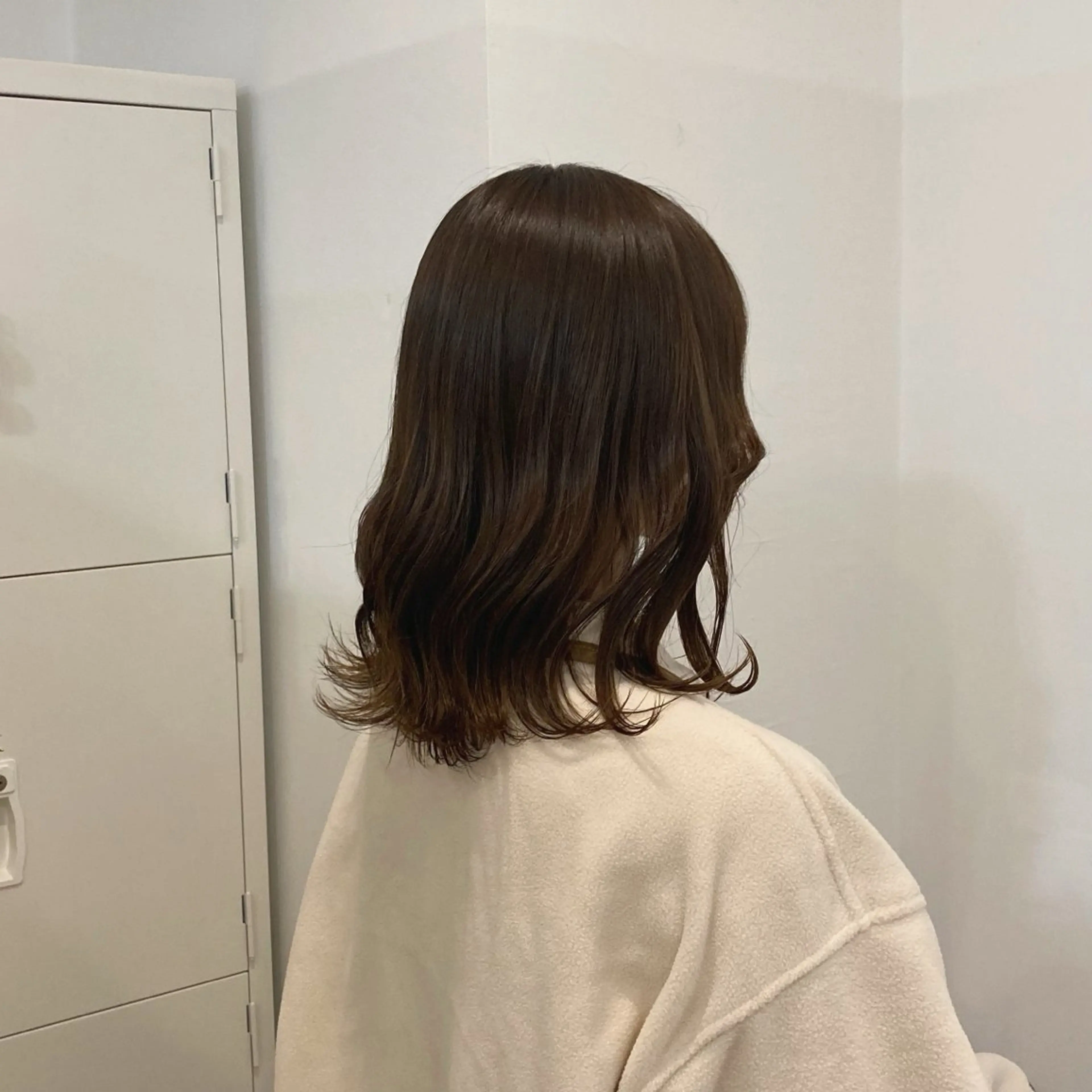 ミディアム カラー canon/レイヤー /透明感カラーのヘアスタイル