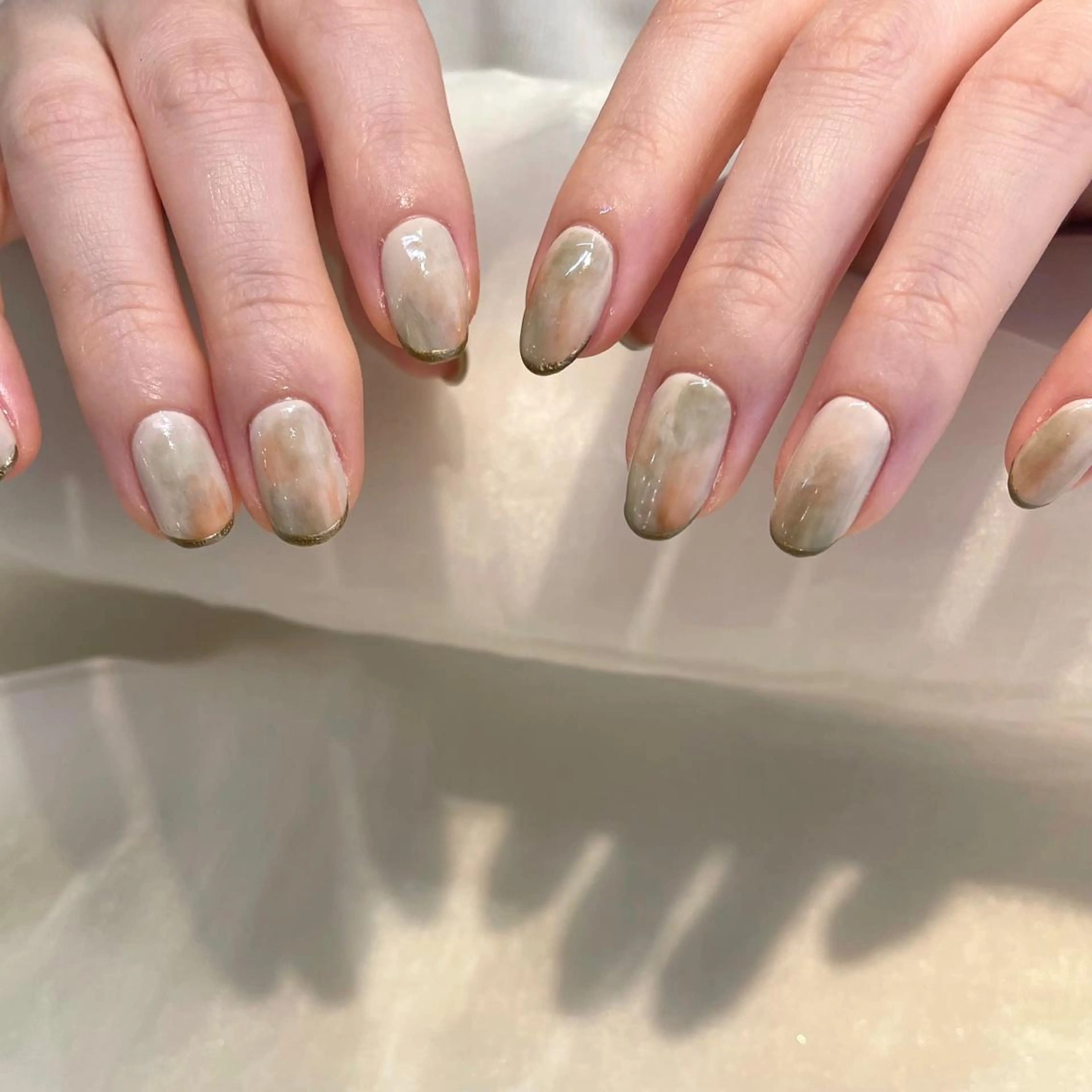 ネイル ハンドネイル 新井 ひなののネイルデザイン