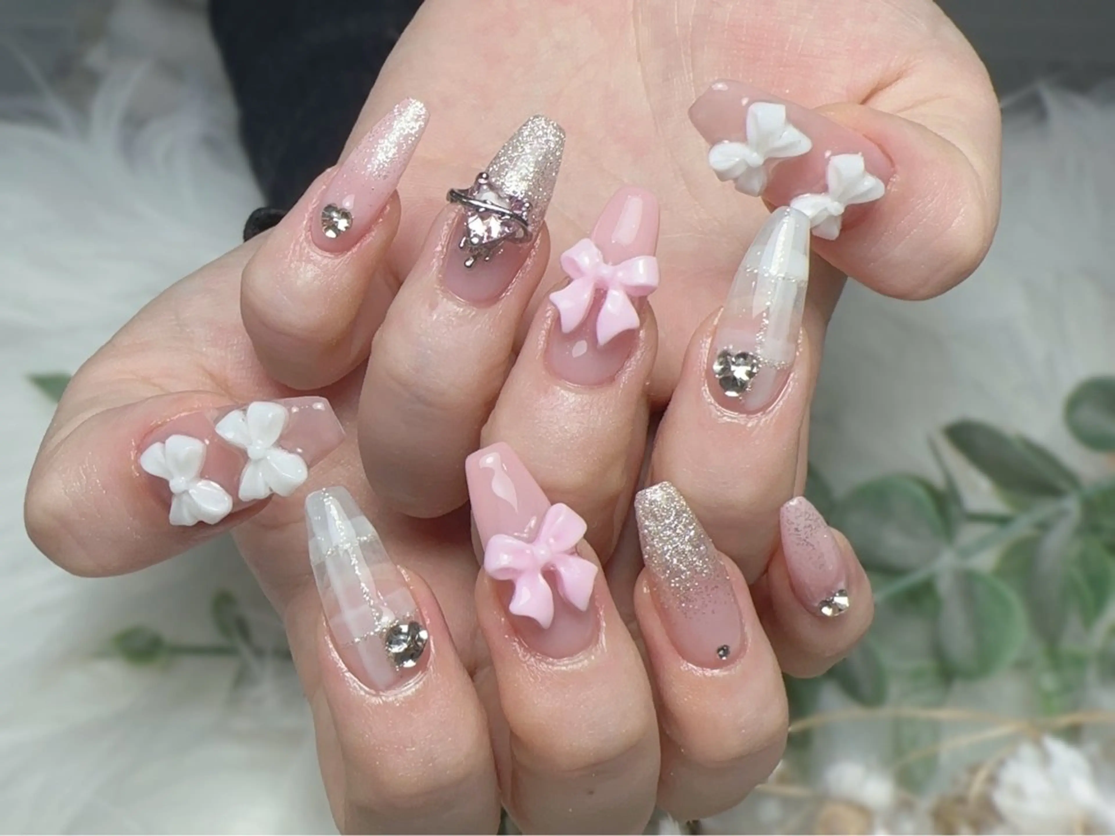 ネイル 長さ出し 持ち込み ネイルチップ ハンドネイル ハンドケア 🫧M. nailsのネイルデザイン