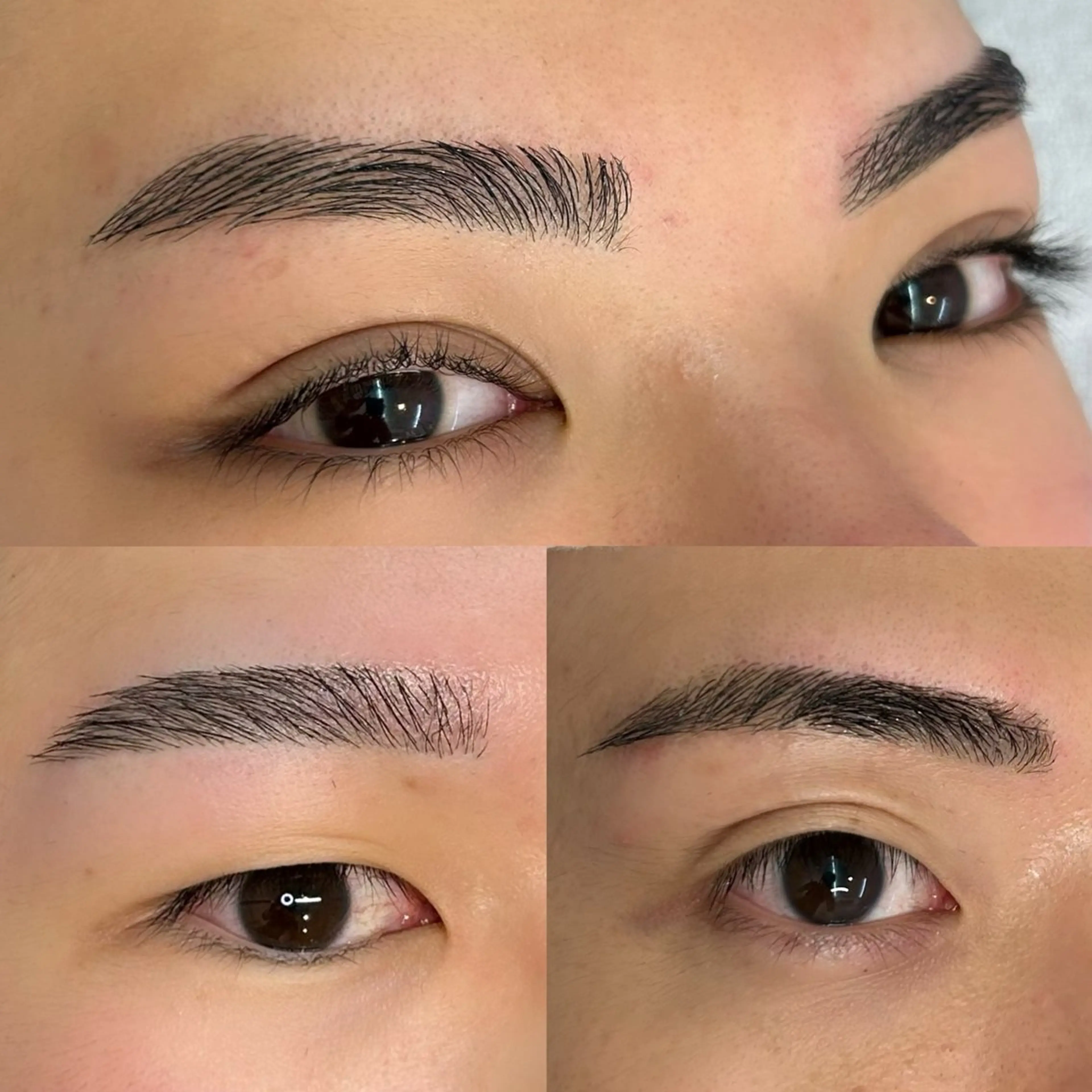 <メンズ>アイブロウwax+間引きの写真