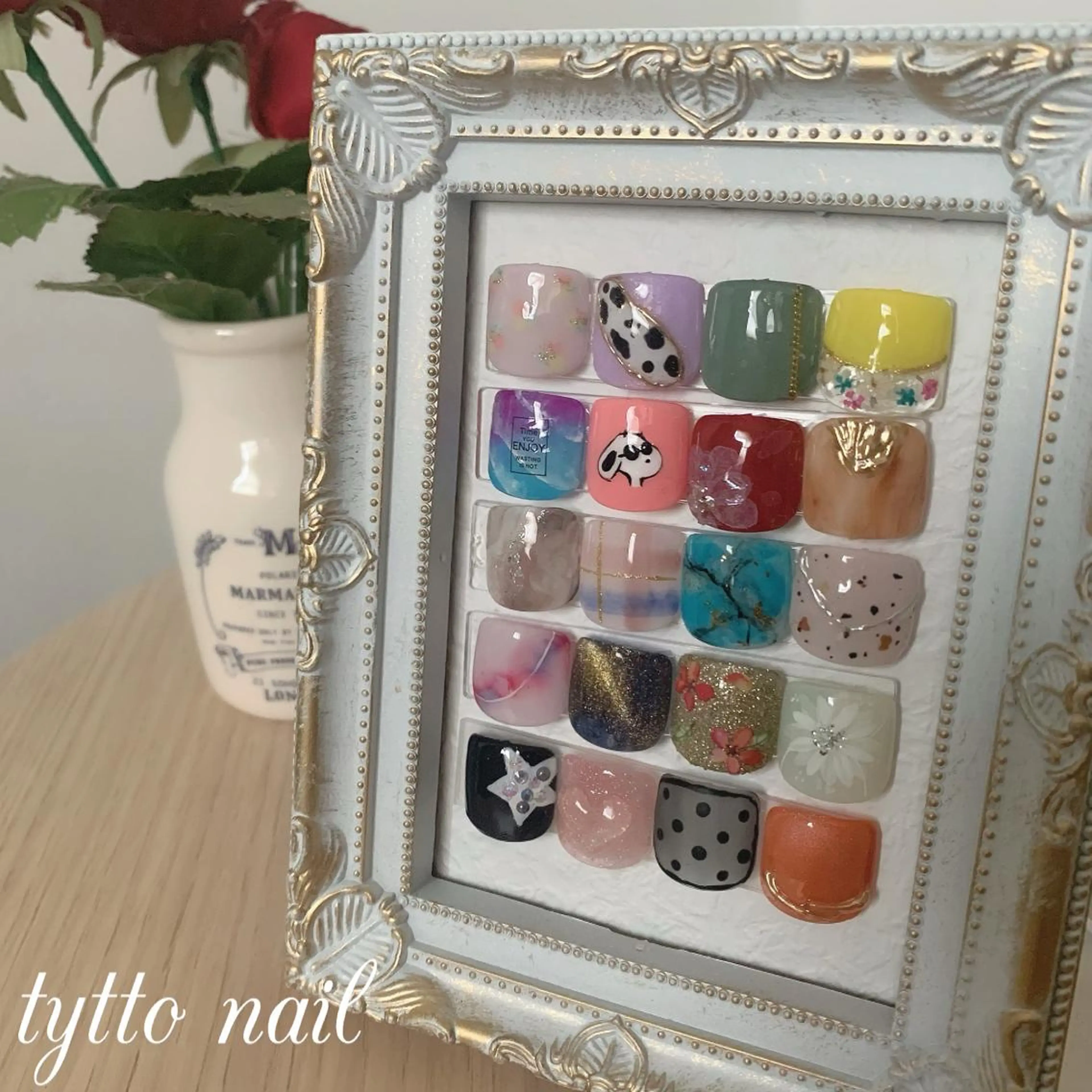 ネイル フットネイル tytto nail ❤︎‪‪eri‪‪のネイルデザイン