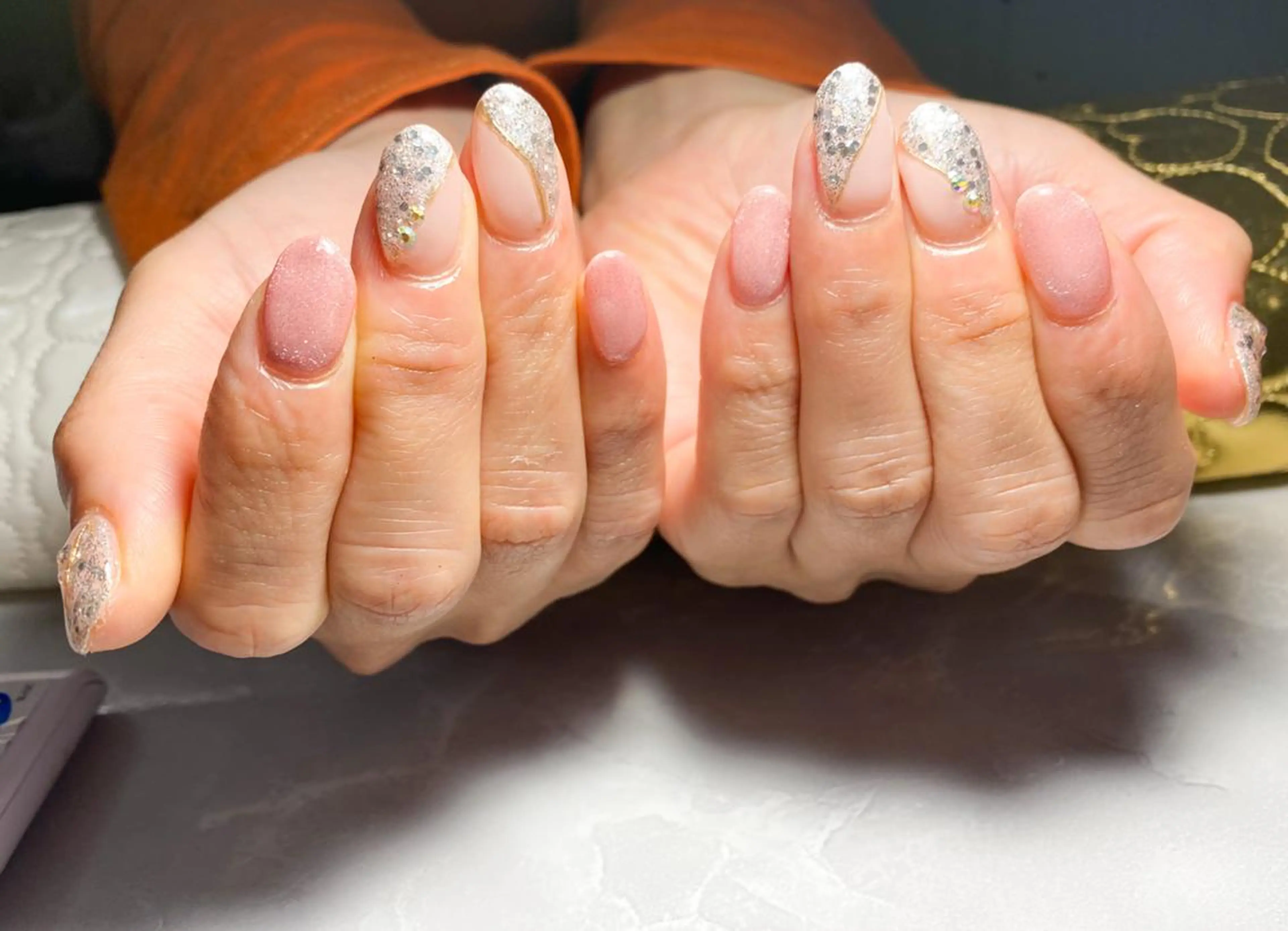 ネイル オフィスネイル シンプルネイル nail en💅 キッズスペース有のネイルデザイン