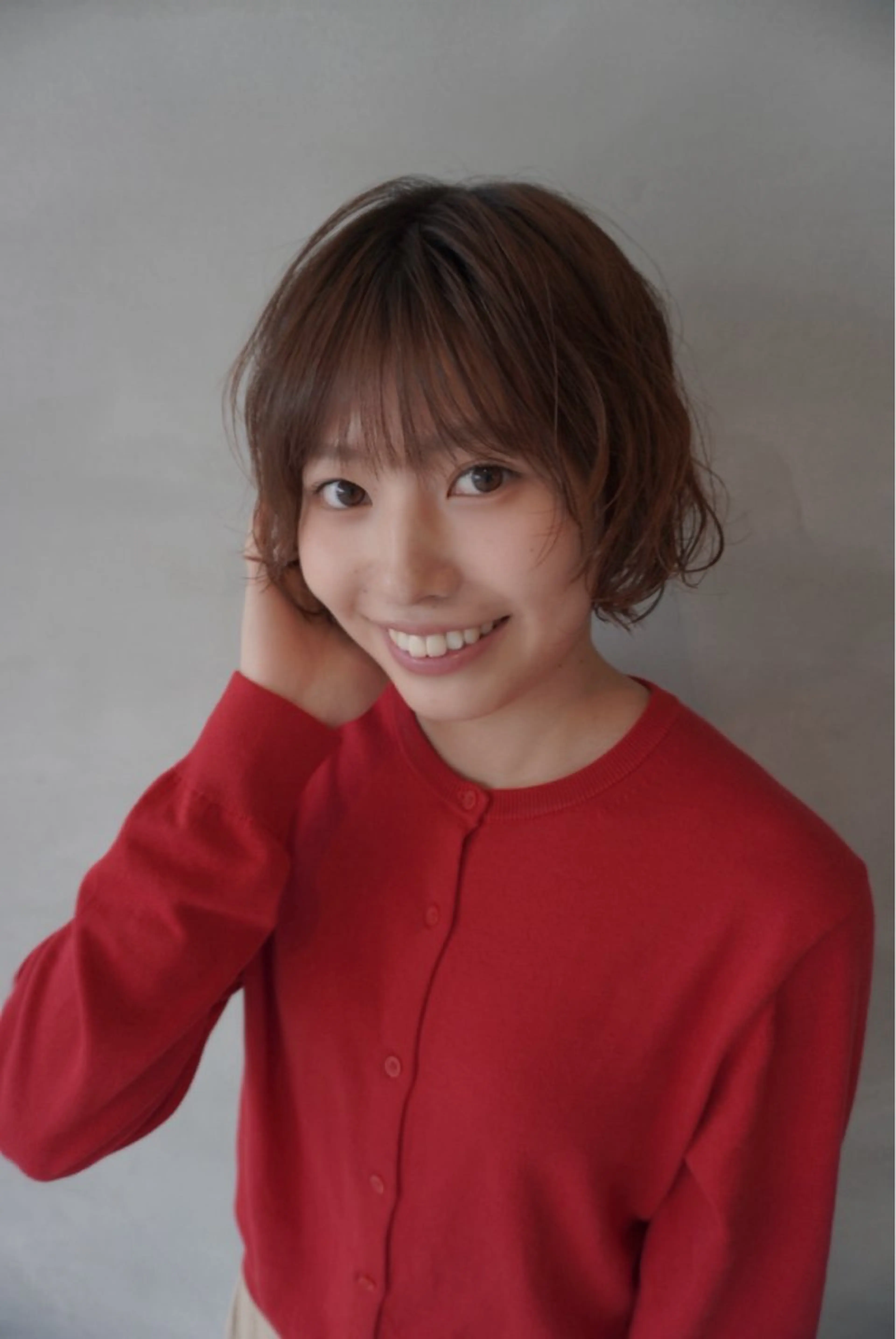 ミディアム パーマ カット パーマ hale airiのヘアスタイル