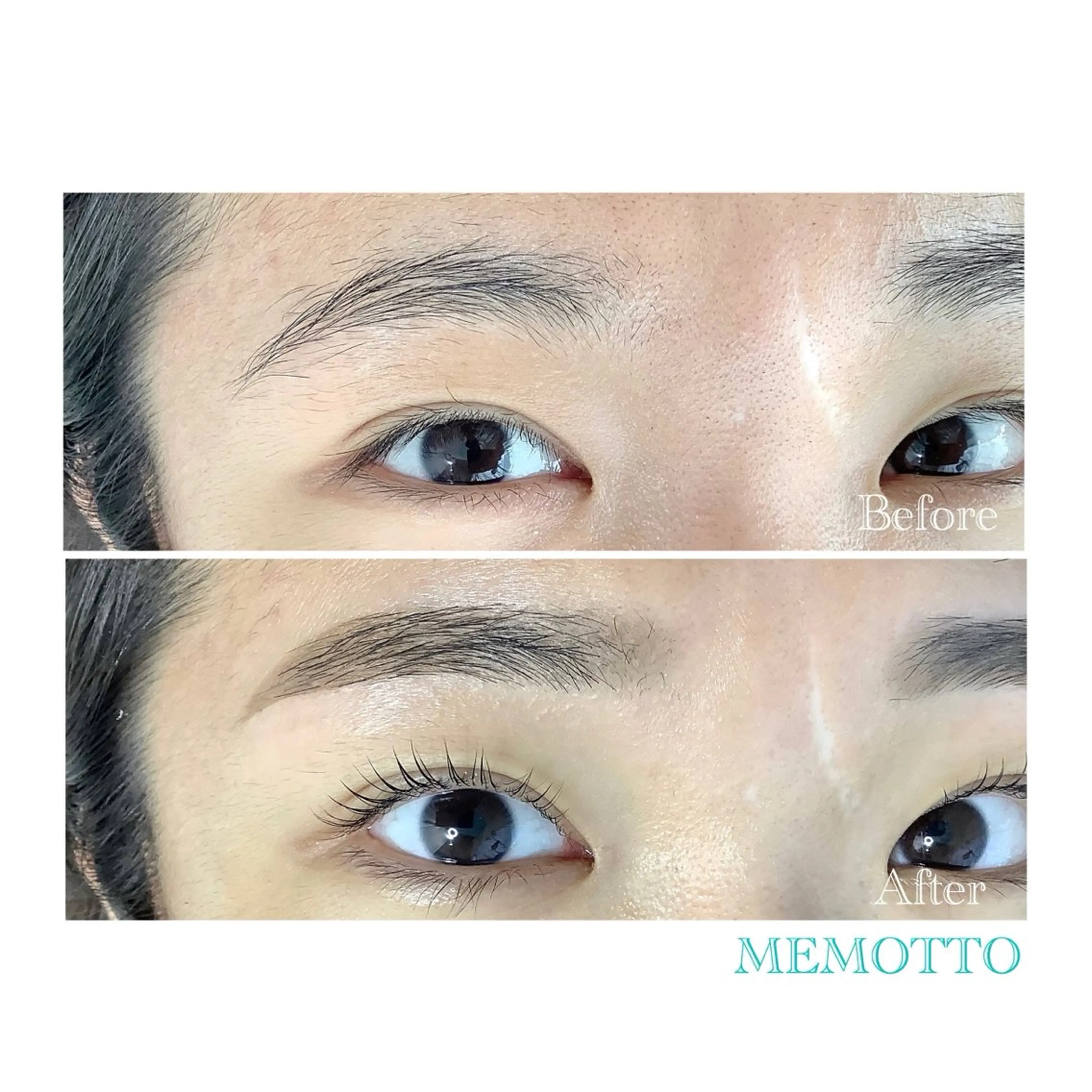 マツエク・マツパ 一重×まつ毛パーマ マツパ MEMOTTO CHIHIROのマツエク・マツパデザイン