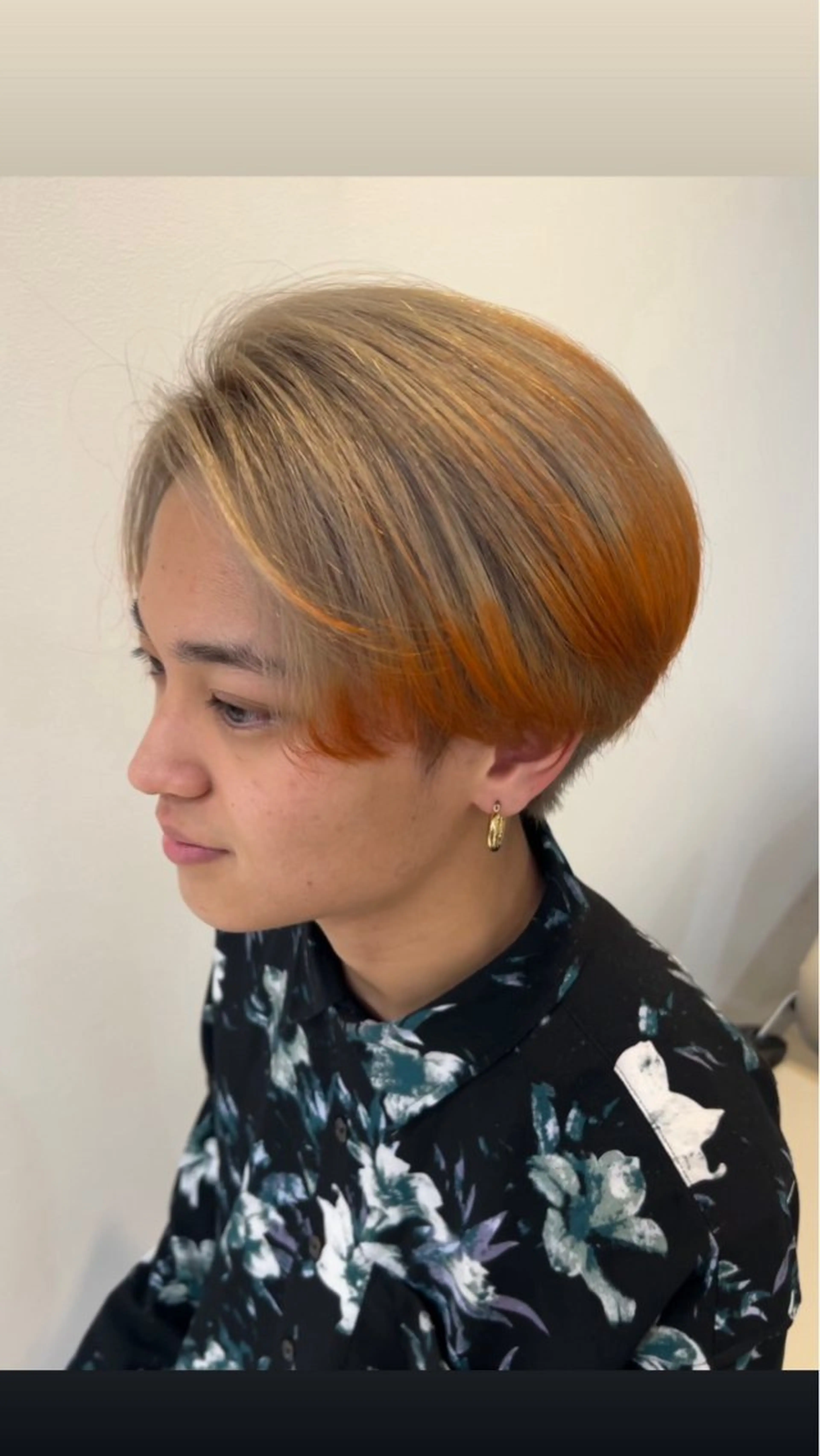 カラー メンズ 🌝ぷる艶ハイトーン 柔らかヘア🍅まあやのヘアスタイル