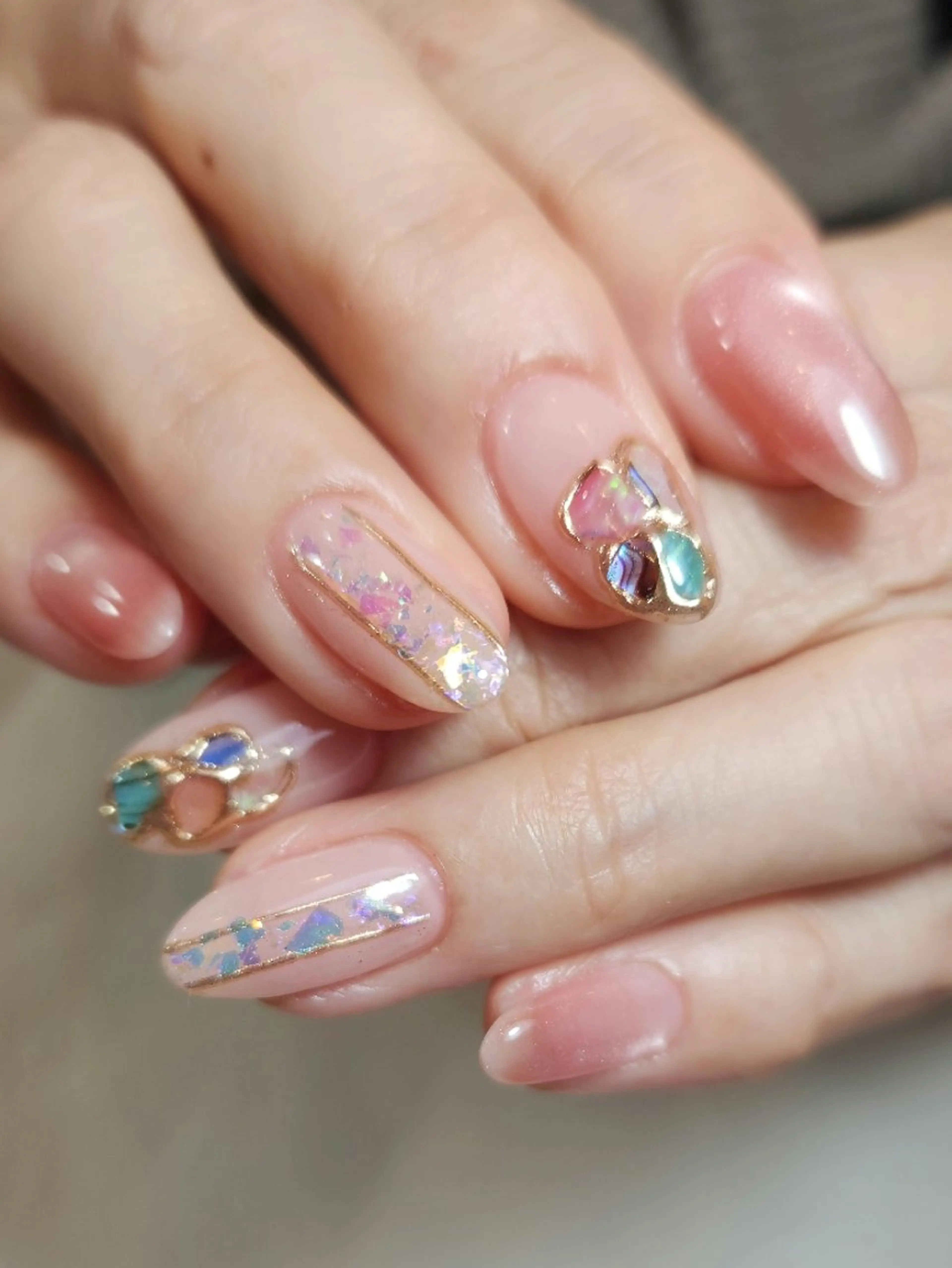 ネイル 春ネイル ハンドネイル Non.中目黒nail所属・NailSalon  N.中目黒のネイルデザイン