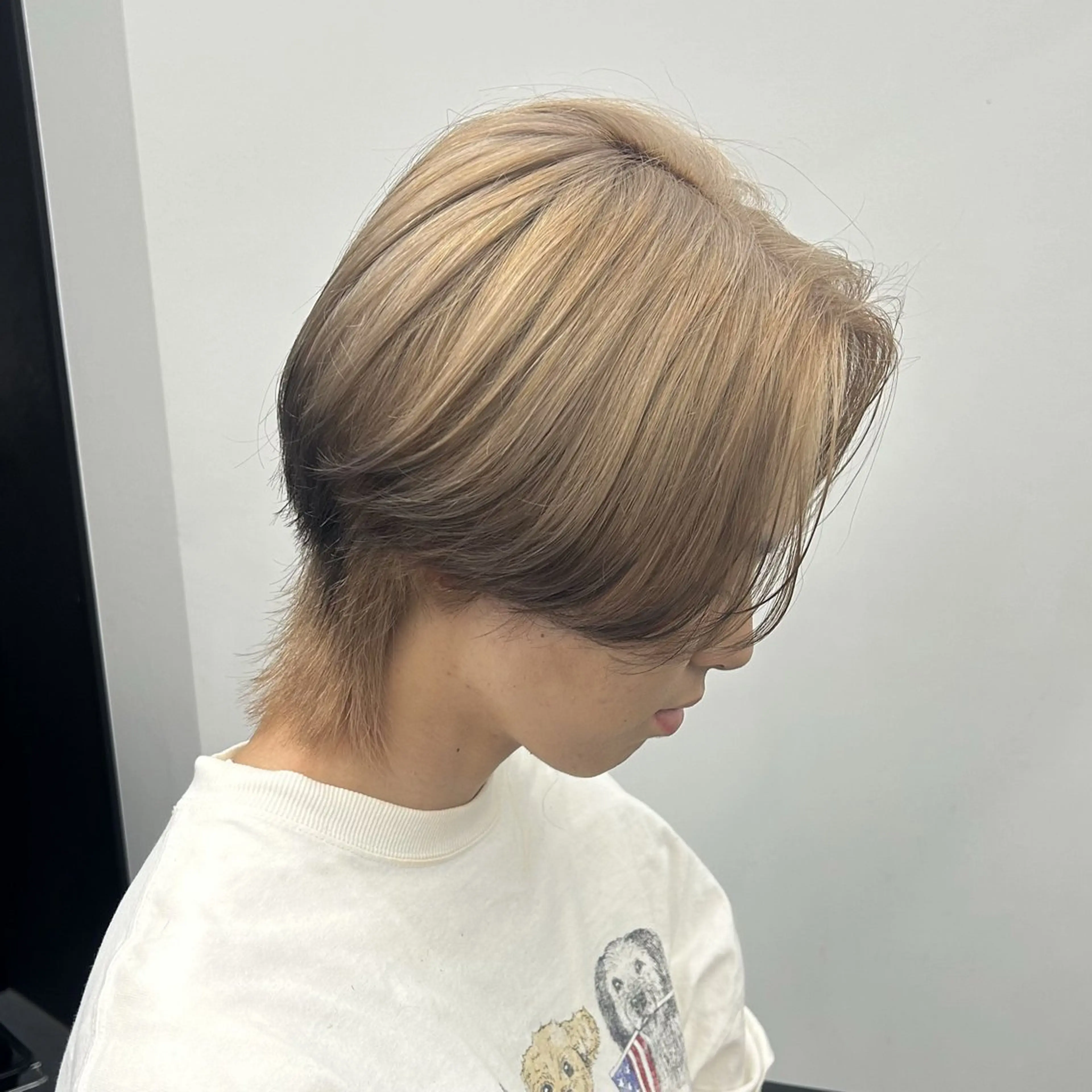 ミディアム カラー メンズ カット ヘアカラー &Maison MICHIYAのヘアスタイル