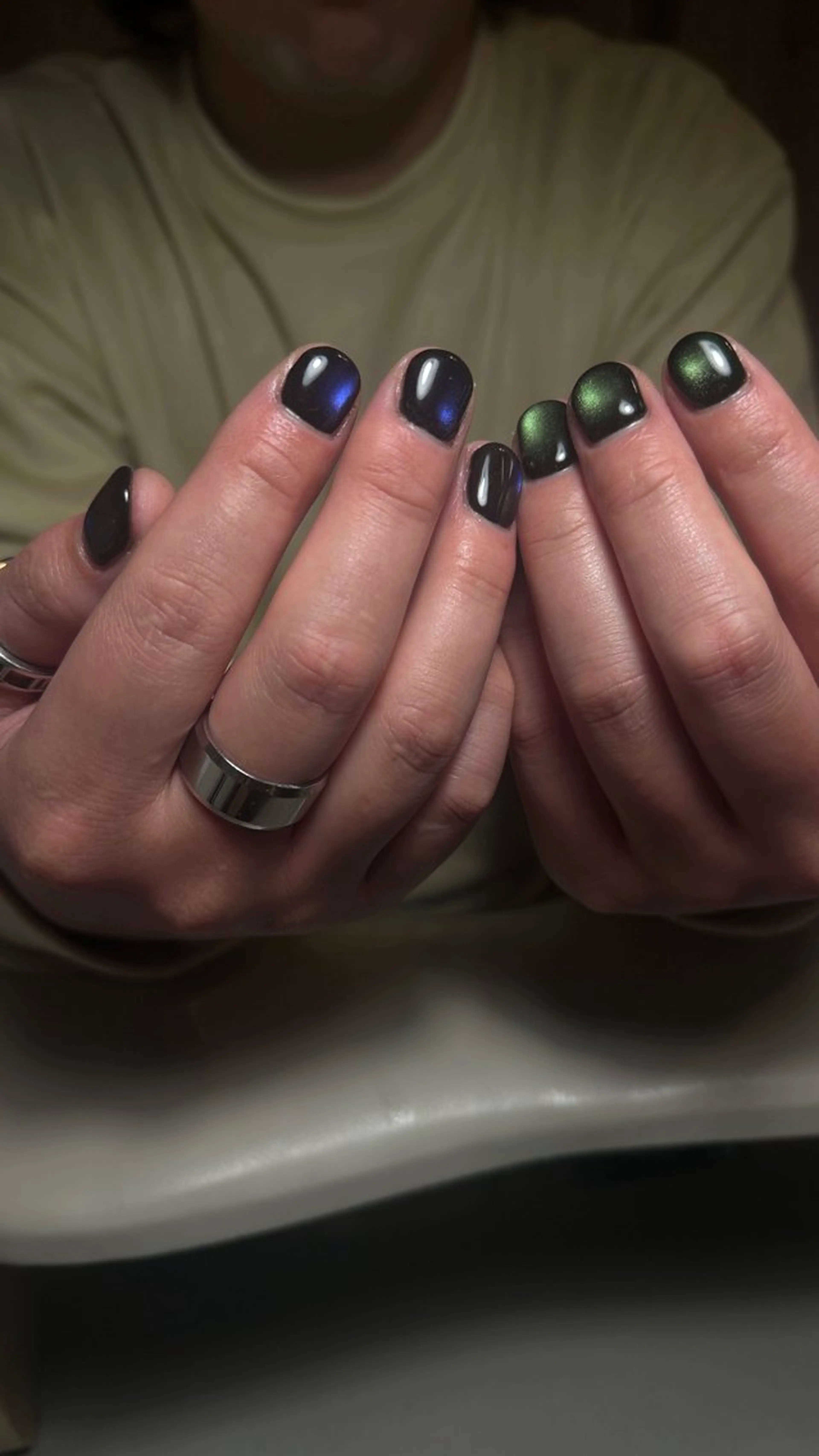 ネイル マグネットネイル メンズネイル ハンドネイル sis nail所属・ayaka モデル募集中のネイルデザイン