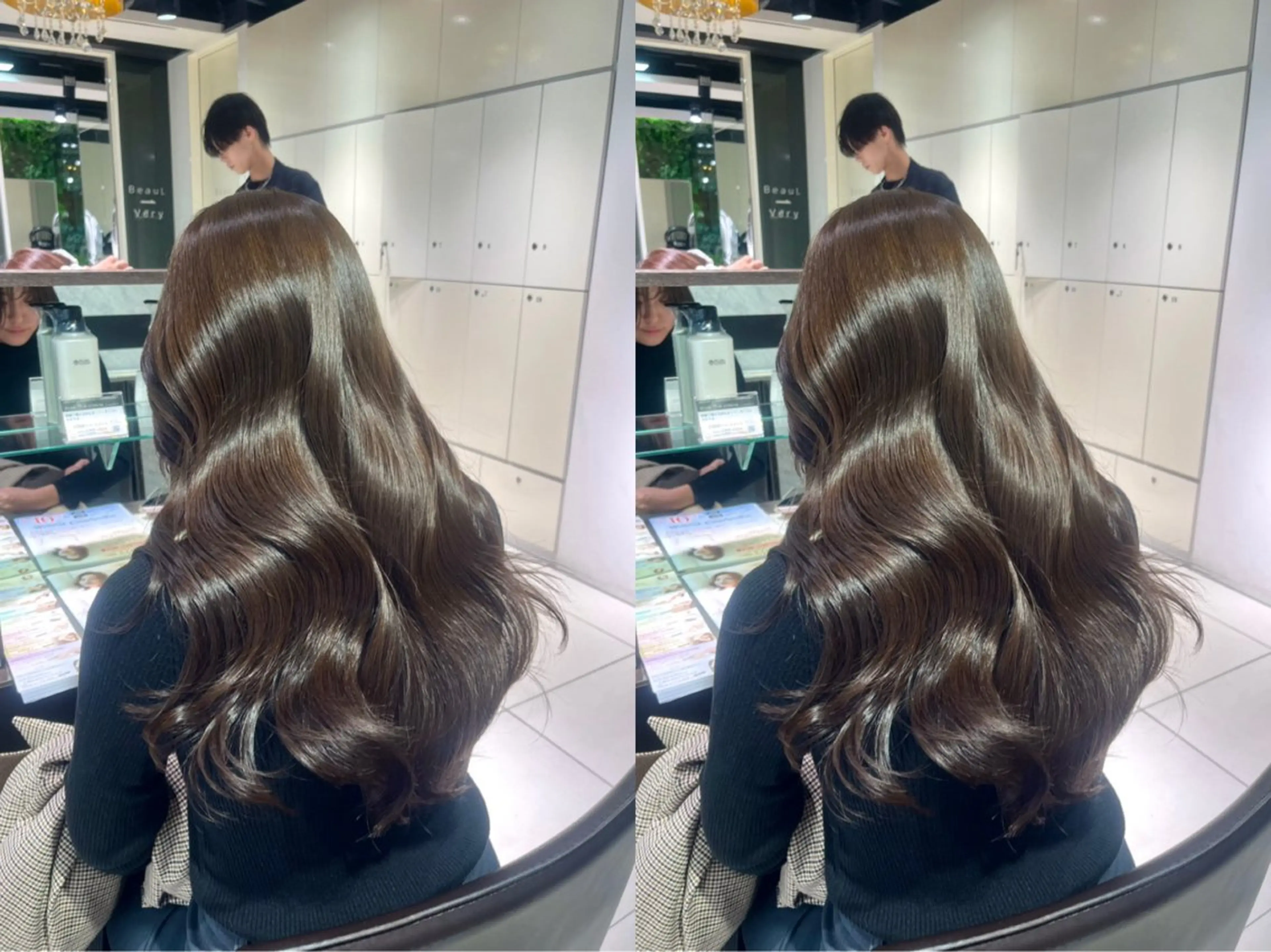 ロング Rin/寒色系カラー 🦋/うる艶ヘア🫧のヘアスタイル