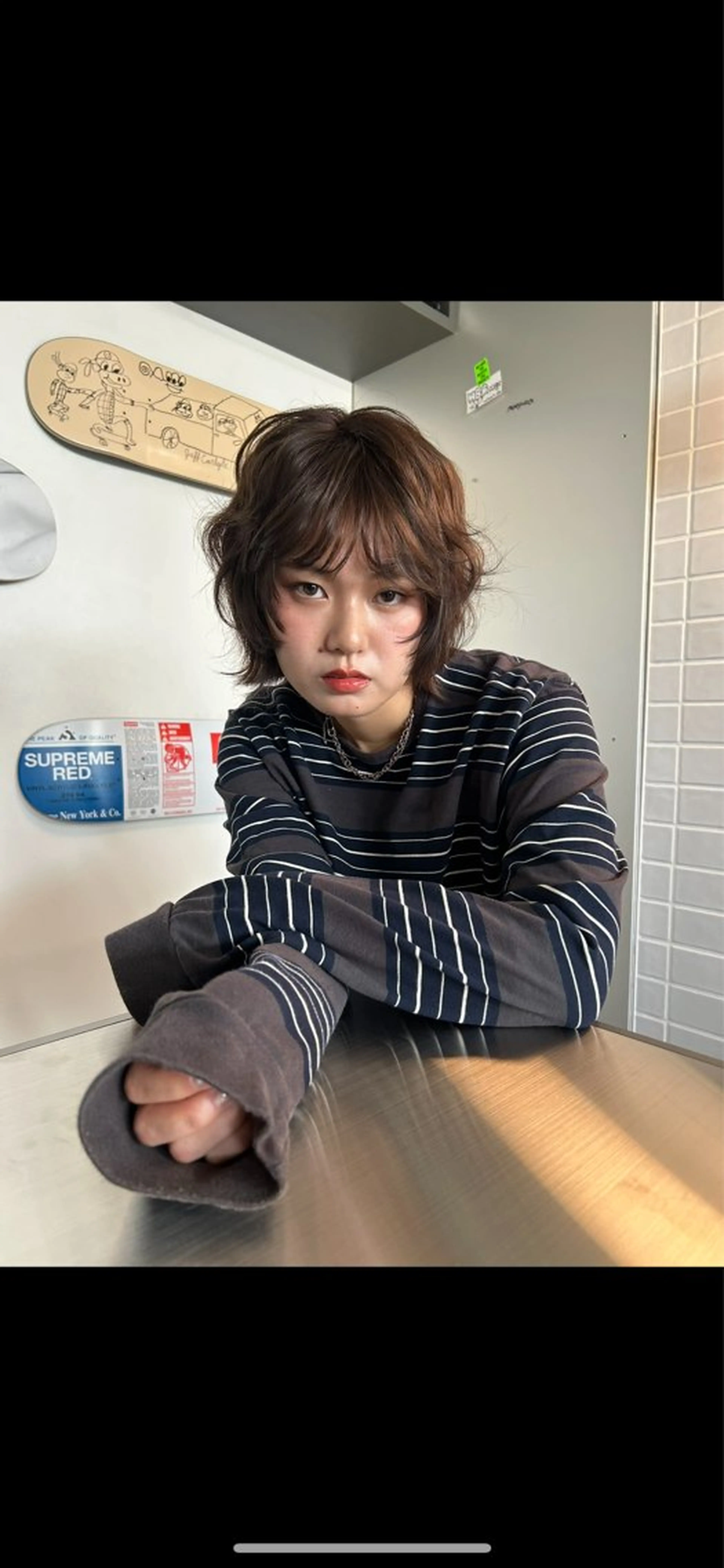 ショート レイヤー・ボブカット ／もえまる🌻のヘアスタイル