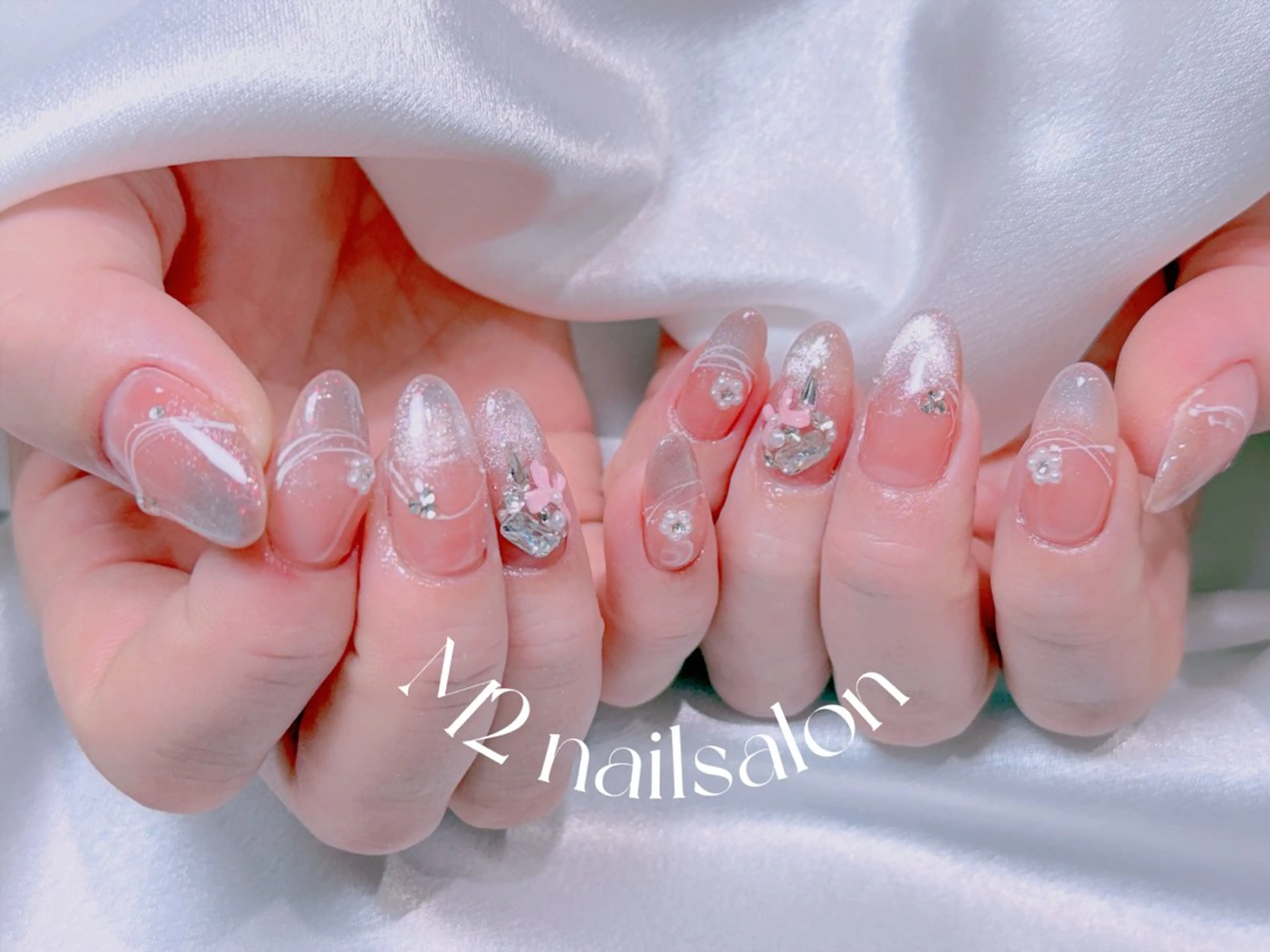 ネイル ハンドネイル 長さだし専門店 M2　rikaのネイルデザイン