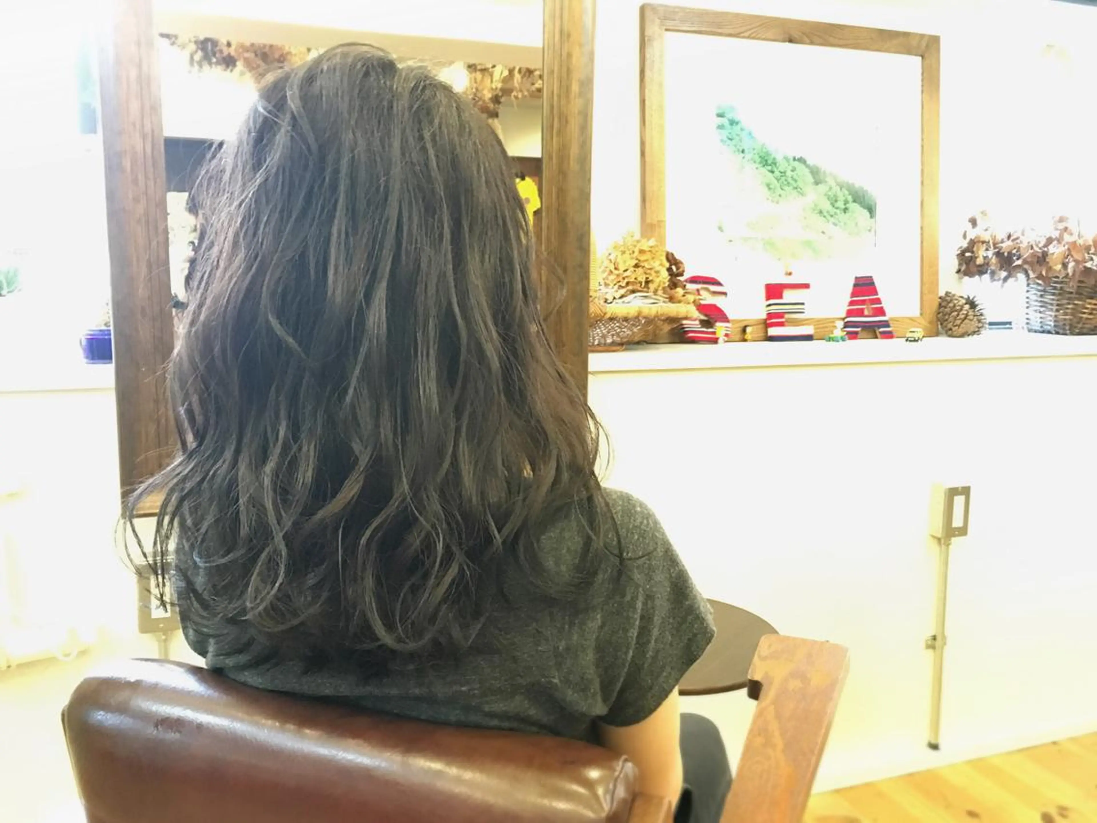 ミディアム セミロング ロング カラー ヘアアレンジ 小顔ショートヘア♪ TAKUMIのヘアスタイル