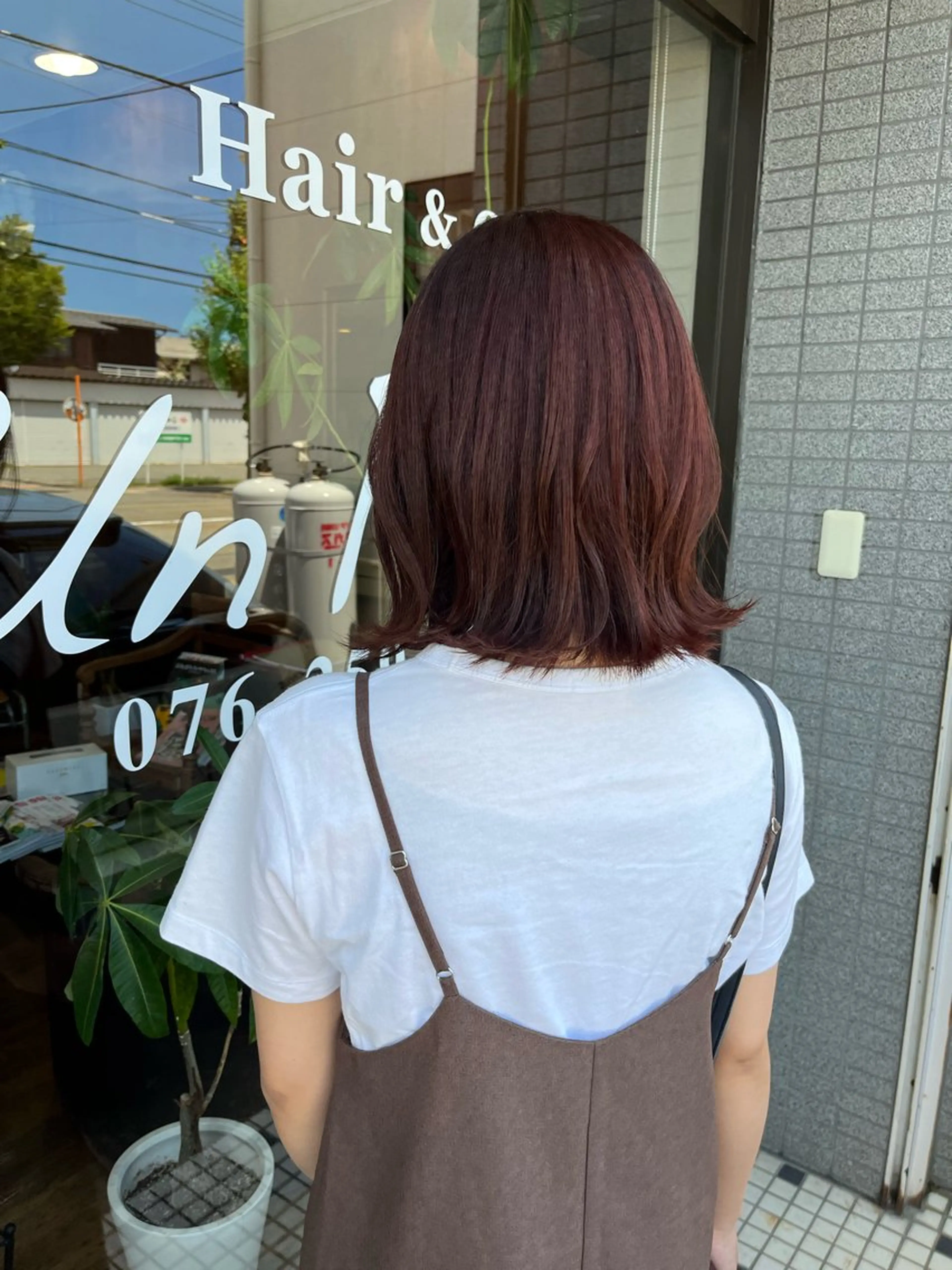 ミディアム 立野 希沙のヘアスタイル
