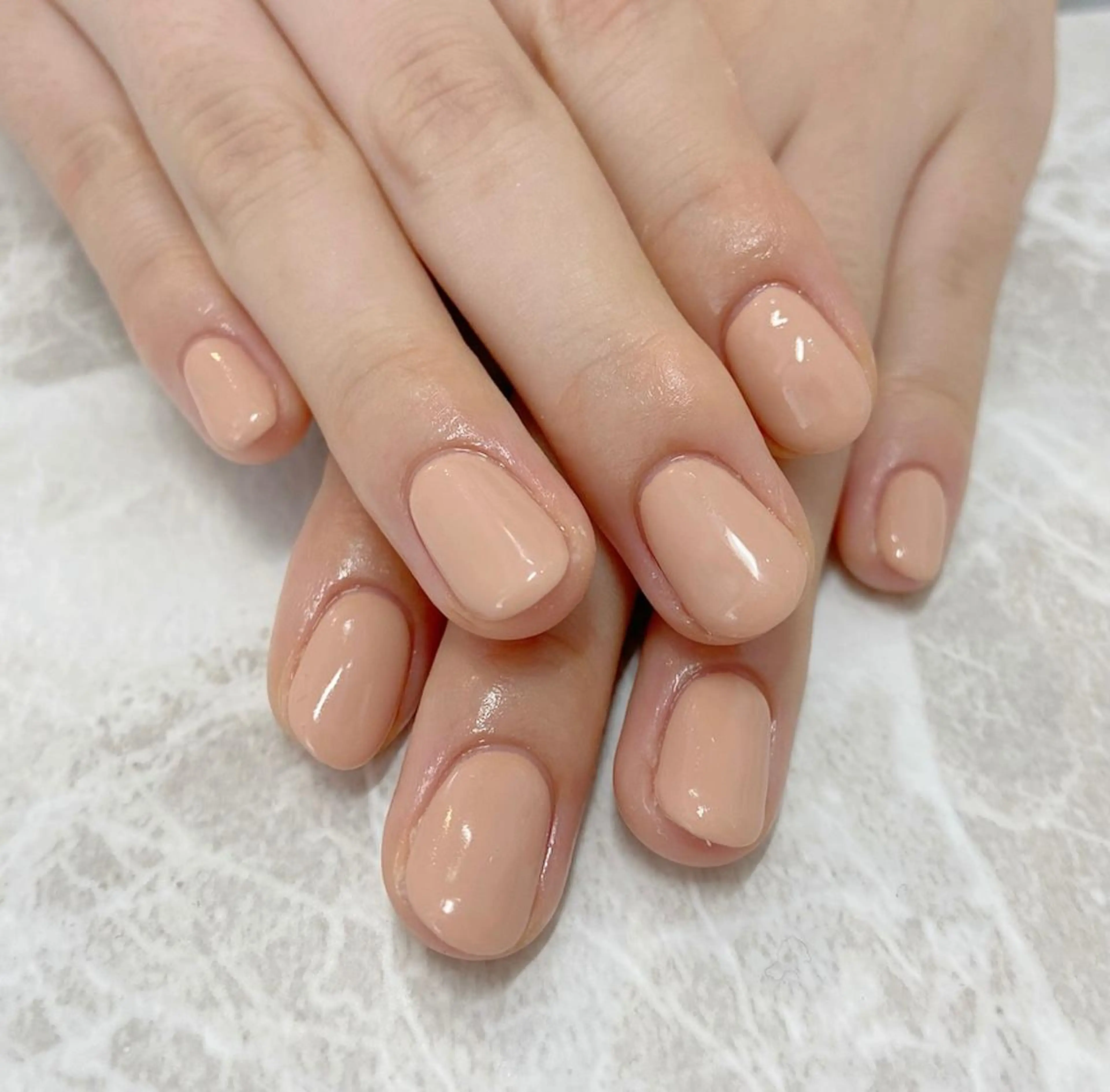 ネイル マットネイル ワンカラーネイル シンプルネイル 🧸熊谷 かほ🧸のネイルデザイン