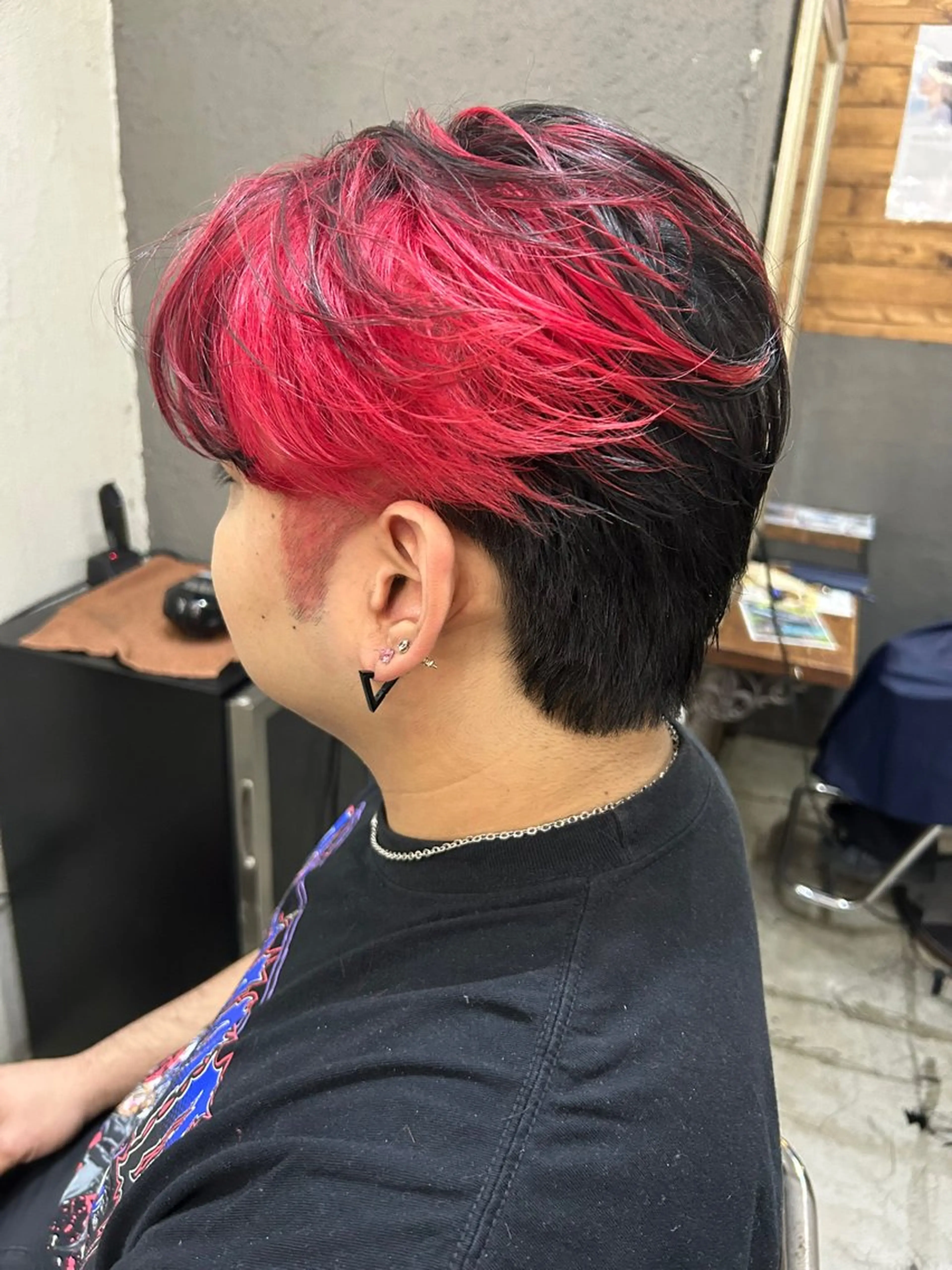 カラー メンズ メンズブリーチ ブリーチ ヘアカラー 桜田 修未のヘアスタイル