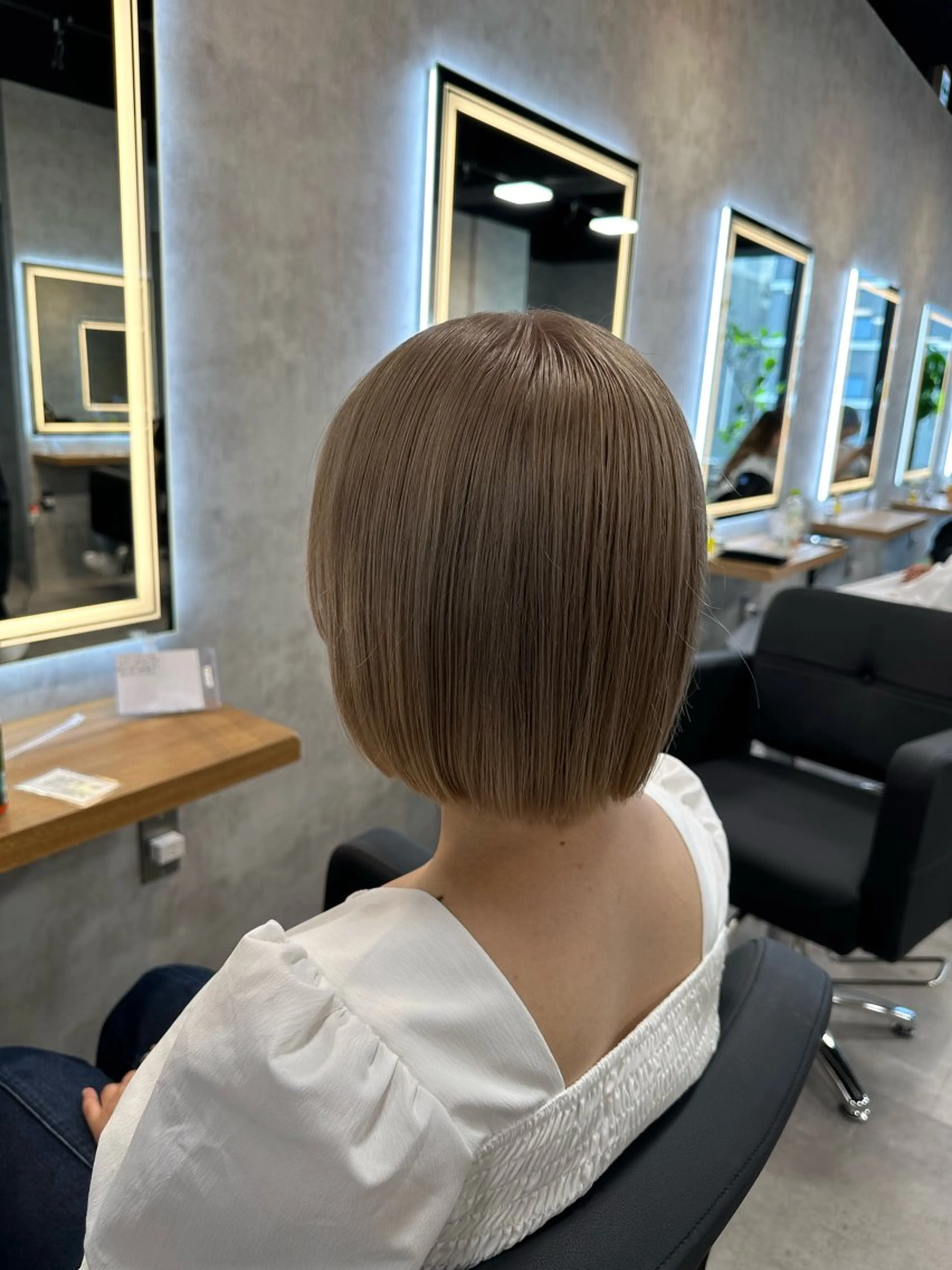 ショート カラー パーマ ヘアアレンジ メンズ 🤍透明感カラー🤍 似合わせ🤍AINEのヘアスタイル