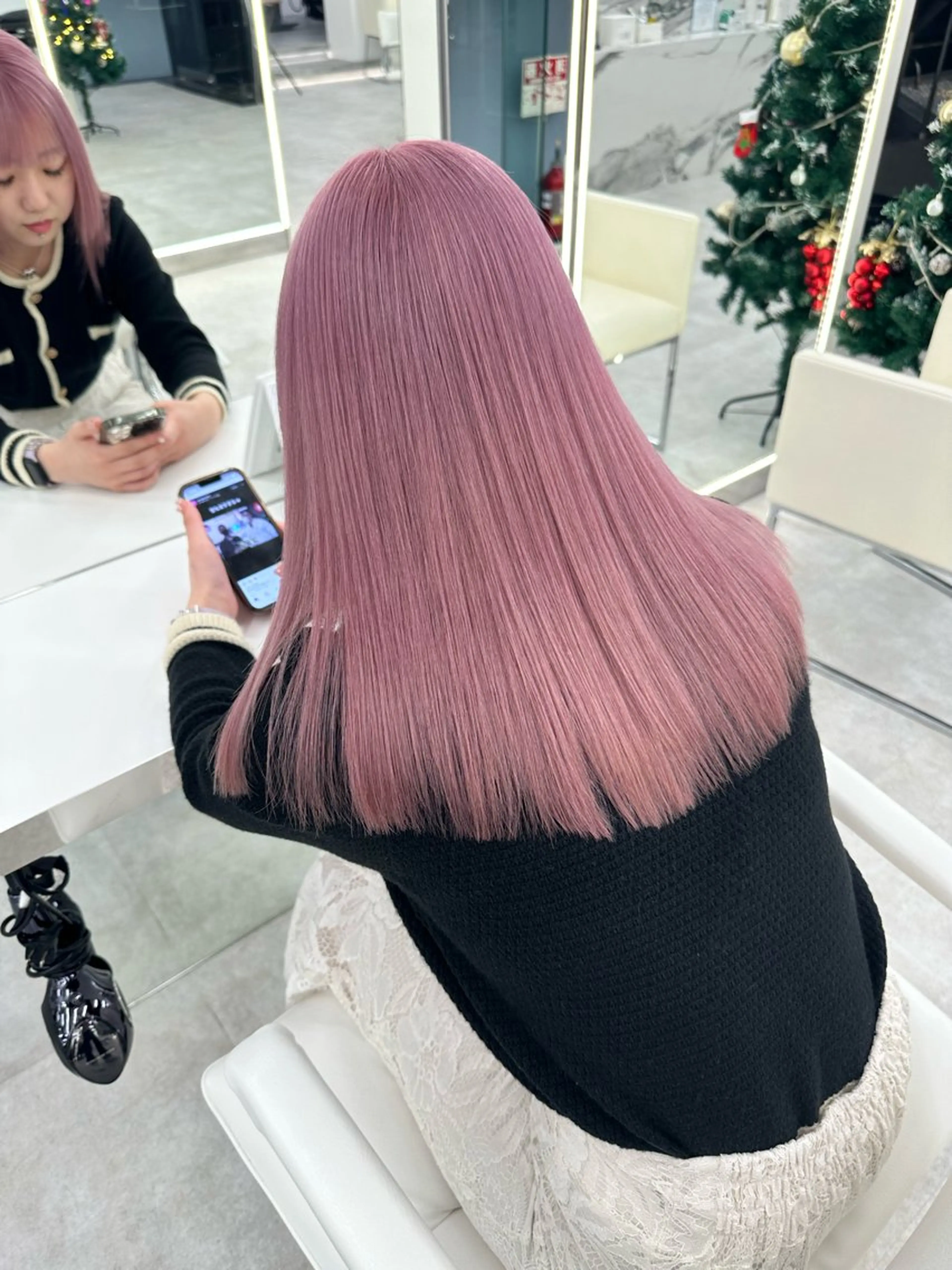 セミロング カラー ヘアカラー トリートメント ブリーチ指名No.1 Daikiのヘアスタイル