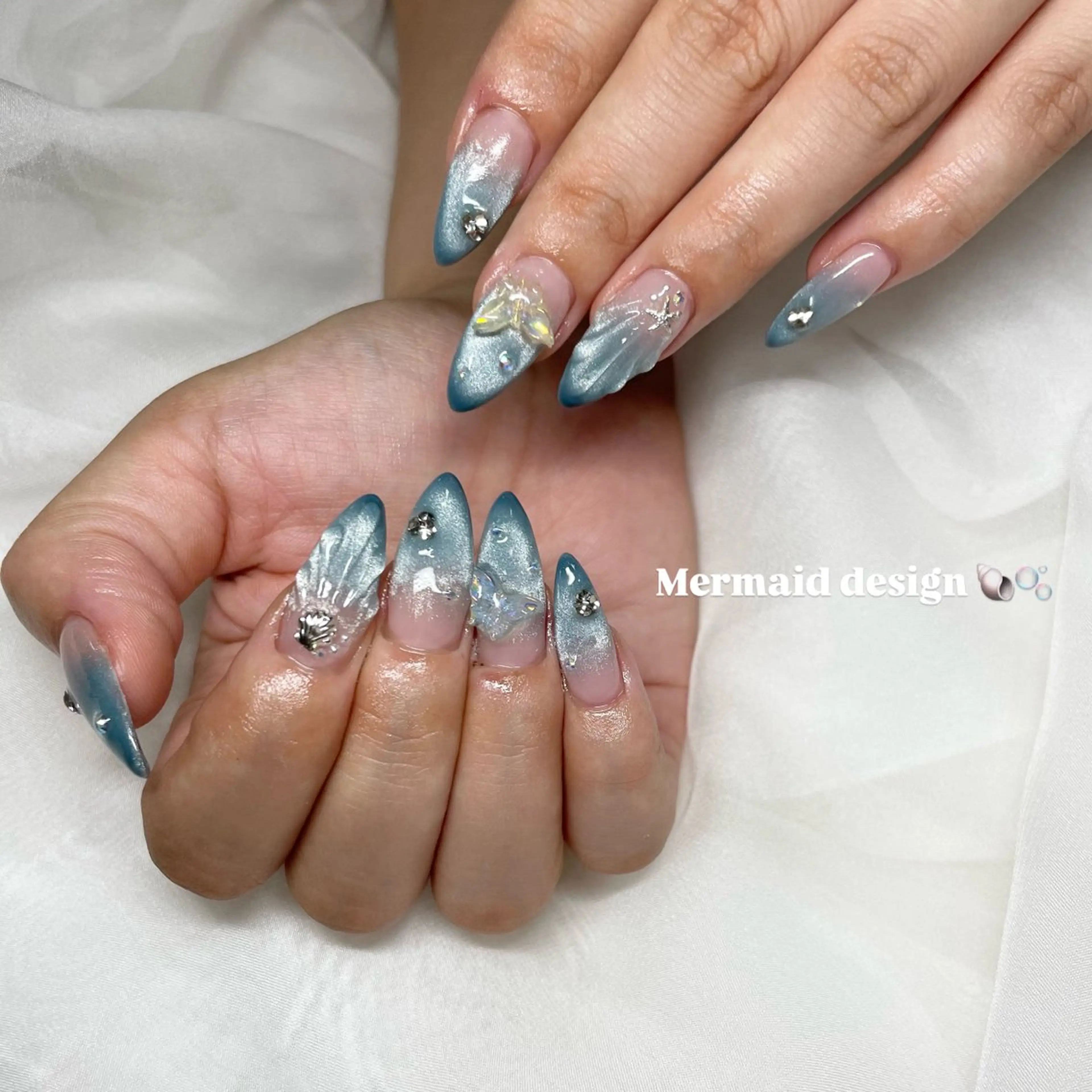 ネイル 持ち込み ハンドネイル 🦋 Rina🦋のネイルデザイン